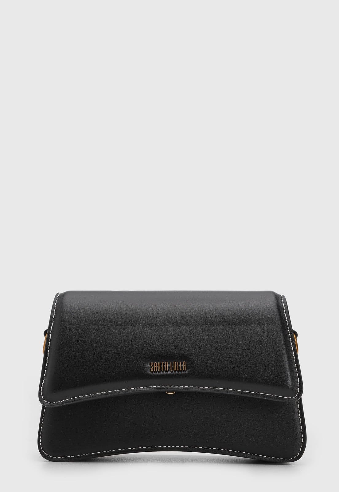 Vista principal Bolsa Santa Lolla Transversal Preta Santa Lolla preto