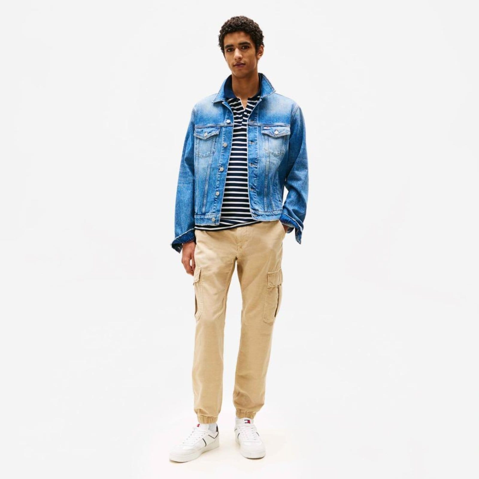 Vista 2 Calça Cargo Tommy Jeans - 38 Tommy Jeans caramelo