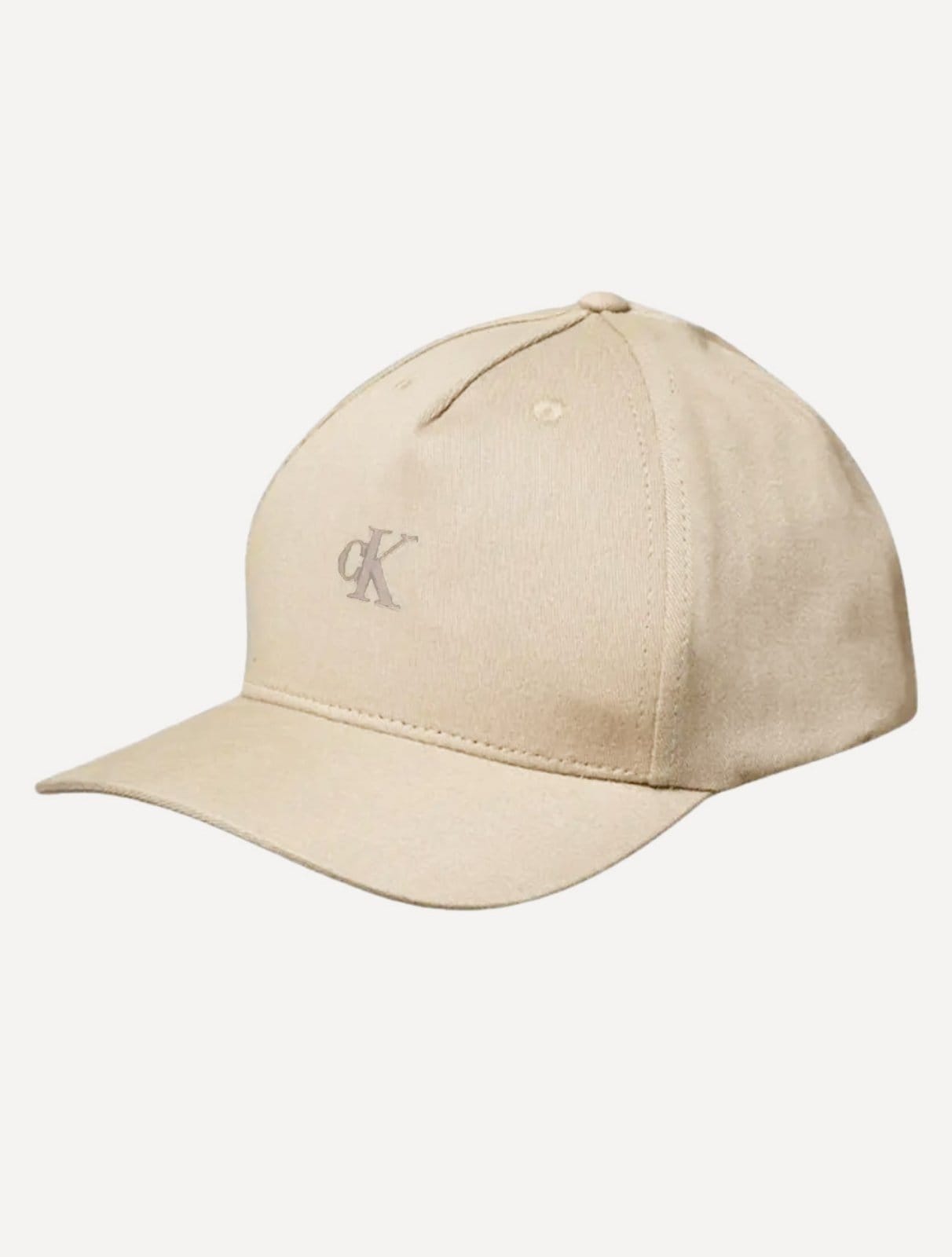 Boné Calvin Klein Jeans 5 Gomos Rubber CK Claro