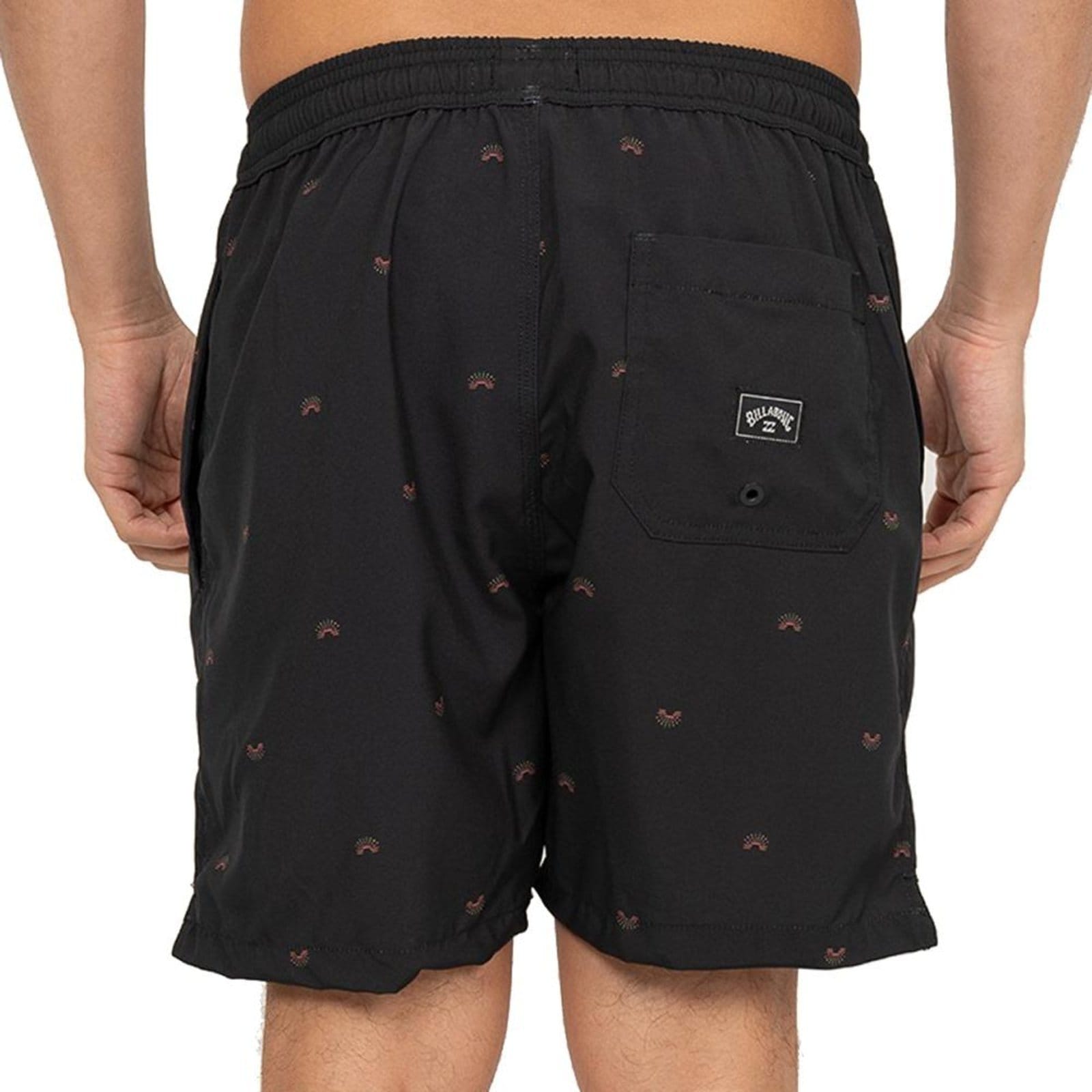 Vista 2 Bermuda Billabong Sundays Layback 17 SM26 Masculina Billabong preto