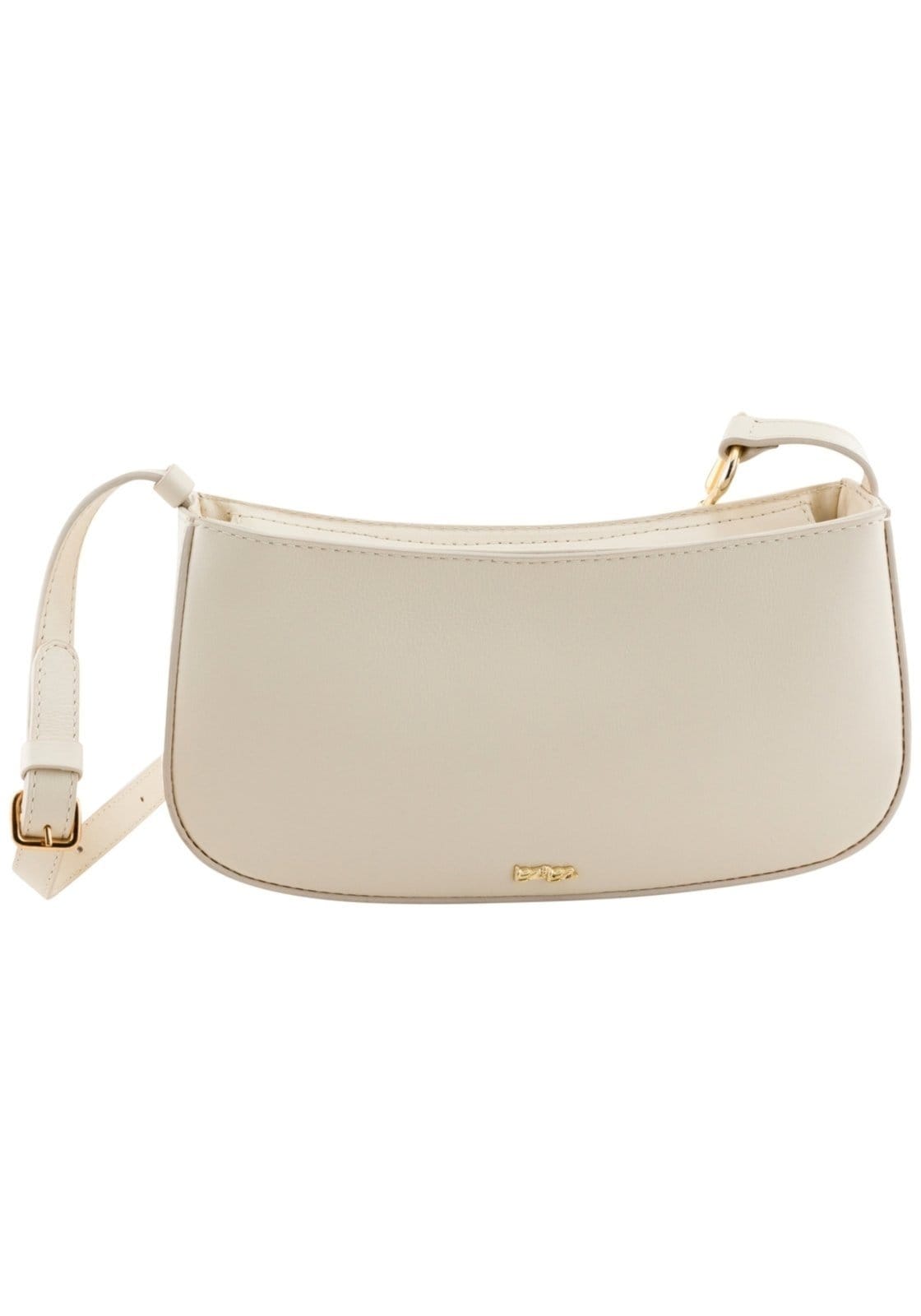 Bolsa Baguete Média em Couro Minimal