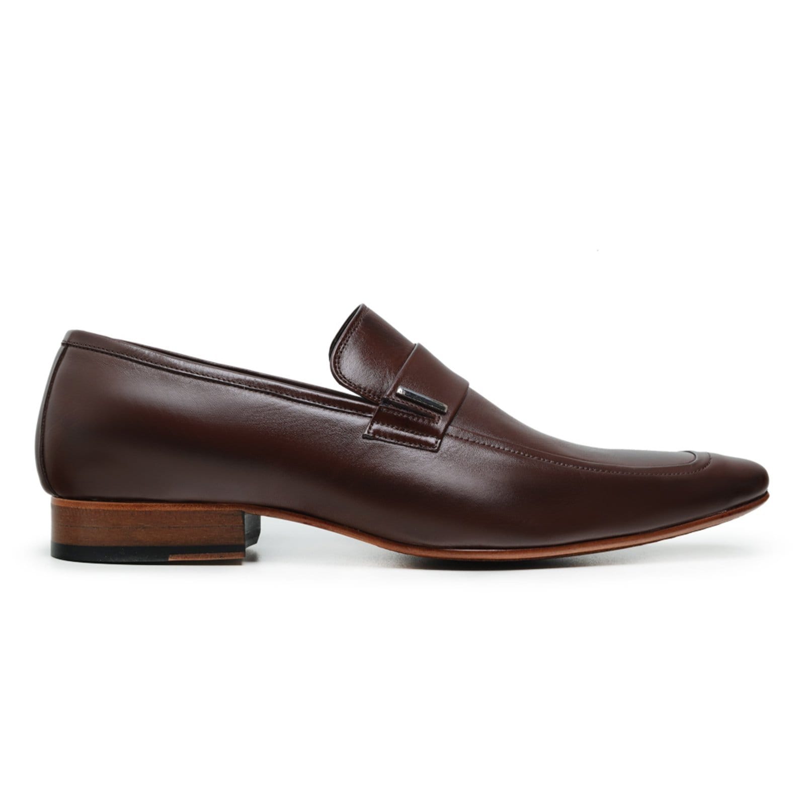 Sapato Premium em Couro Sapato Fino Paulo Vieira cor Tabaco