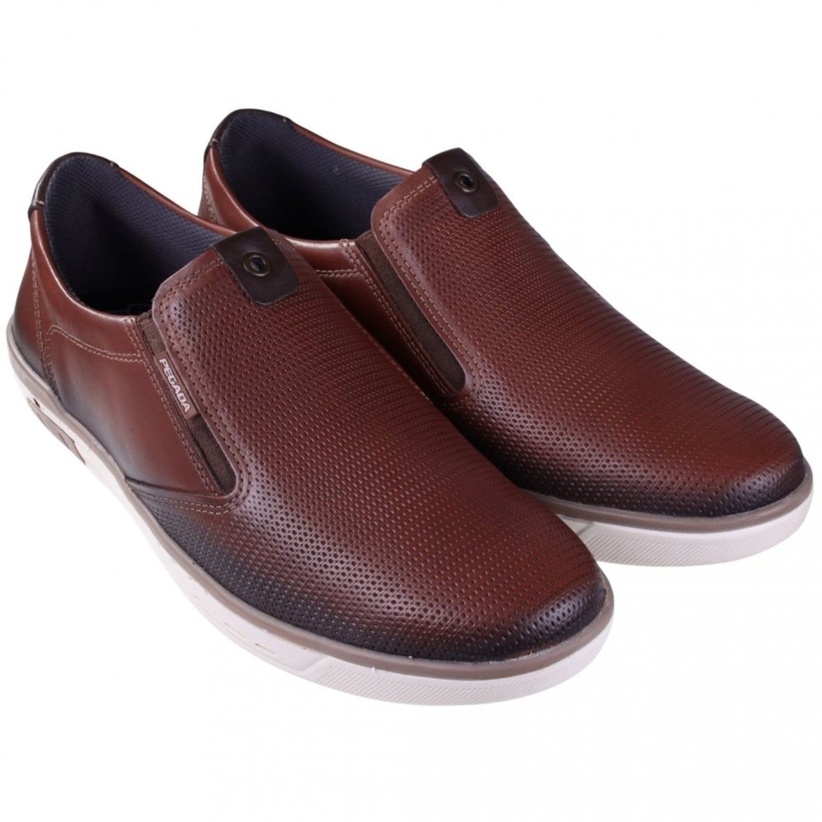 Vista 2 Sapatenis Masculino Pegada 119311 Pegada PEGADA marrom