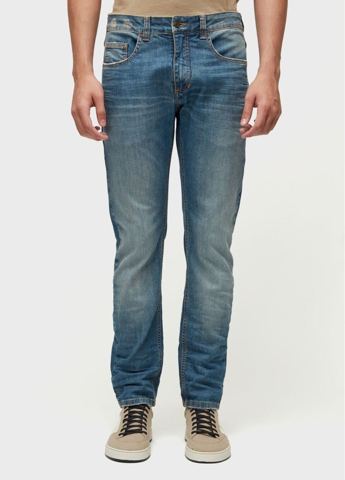 Vista 2 Calça joatinga used Osklen jeans