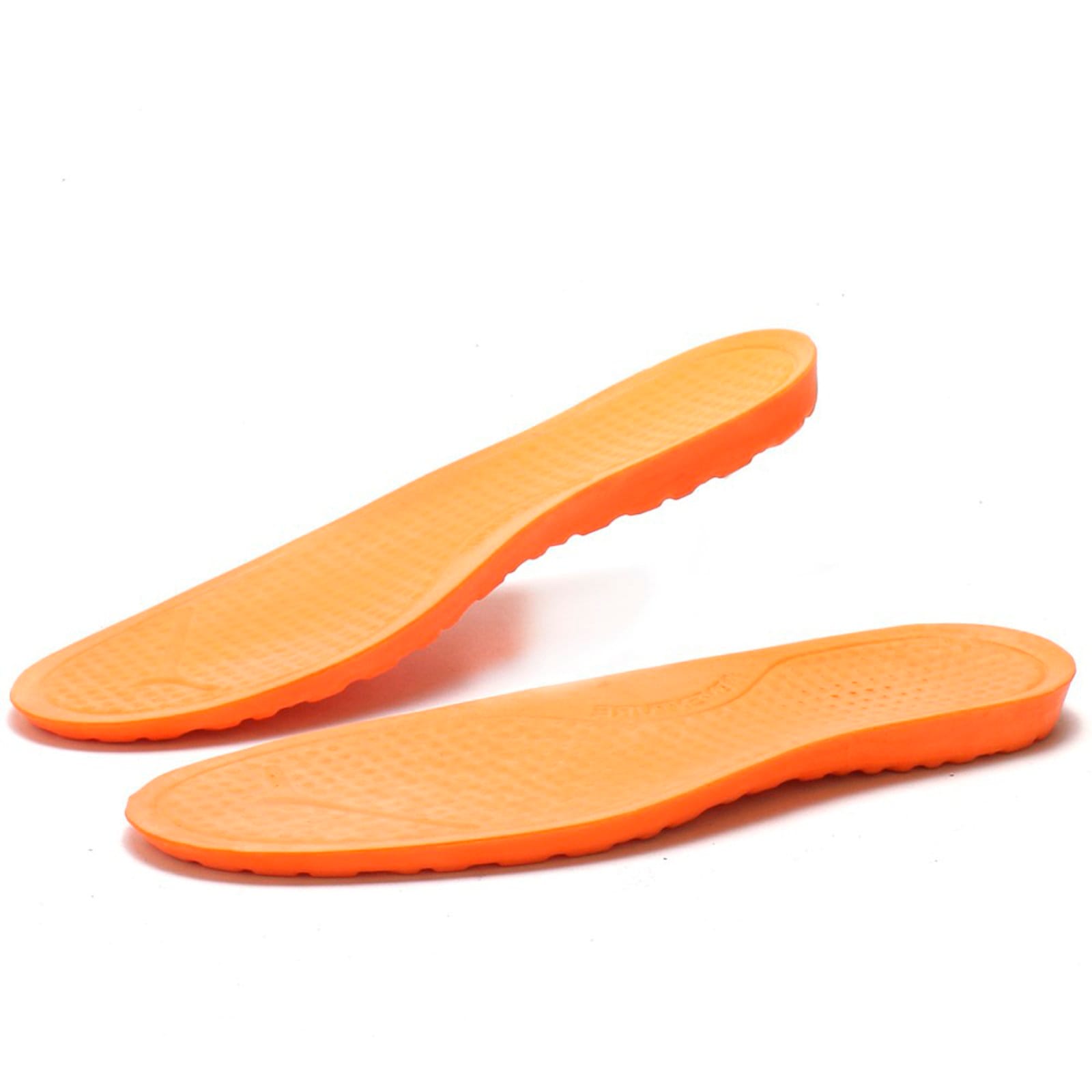 Vista principal Palmilha Gel Épico Anatômica Conforto Ortopédico Macia Grossa ÉPICO CALÇADOS laranja/preto