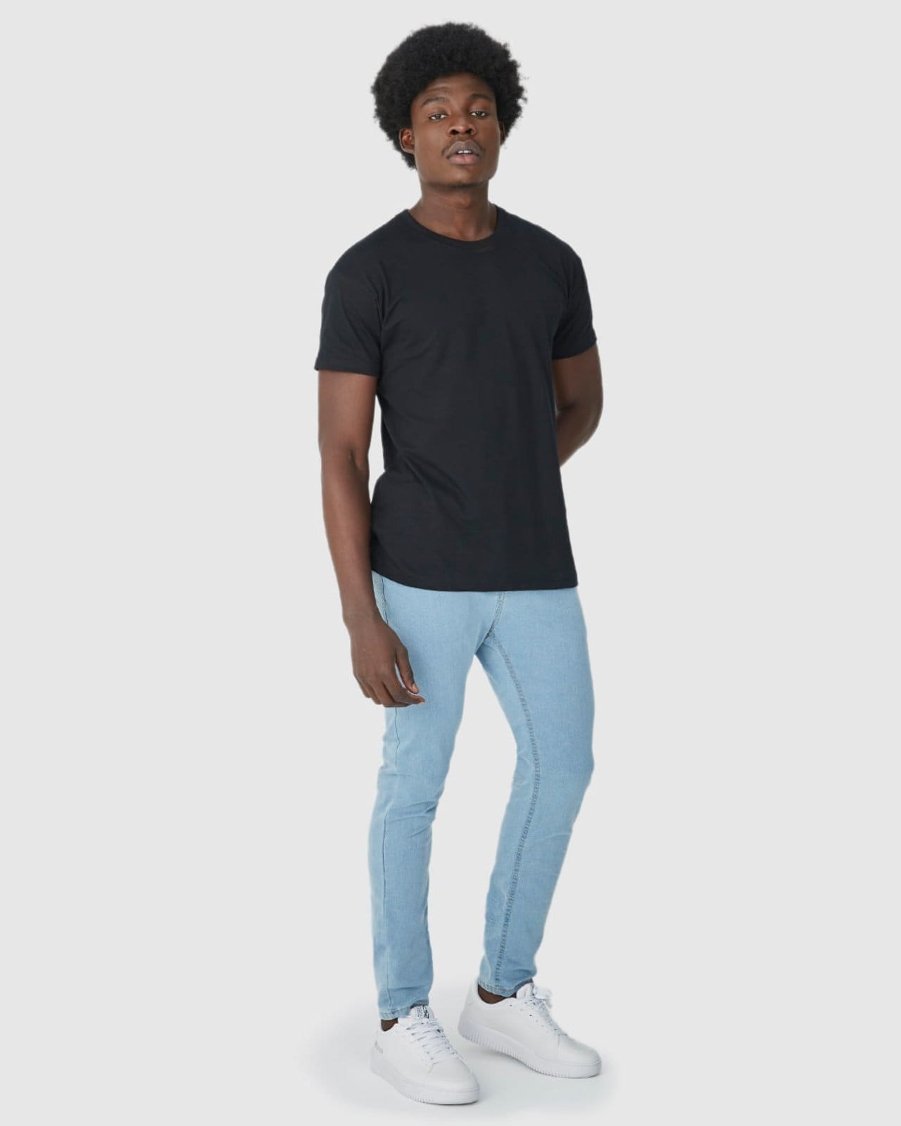 Vista 2 Calça Masculina Skinny Em Flex Jeans Malwee azul