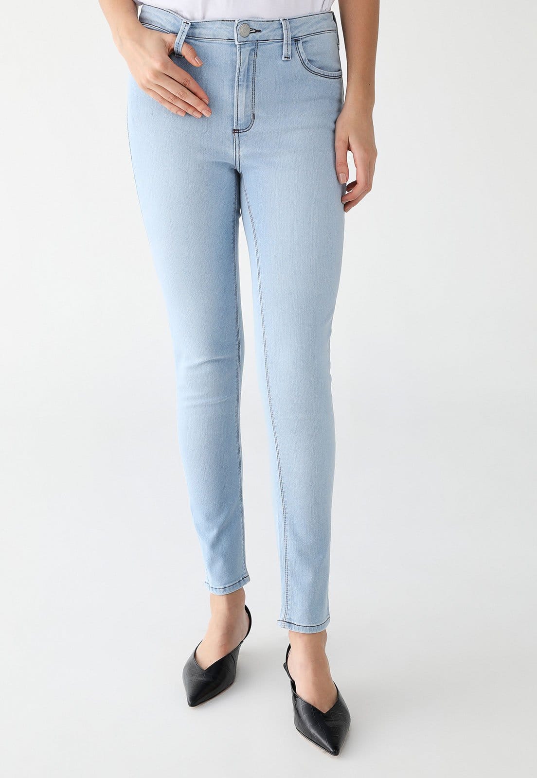 Calça Jeans Dudalina Skinny Lisa
