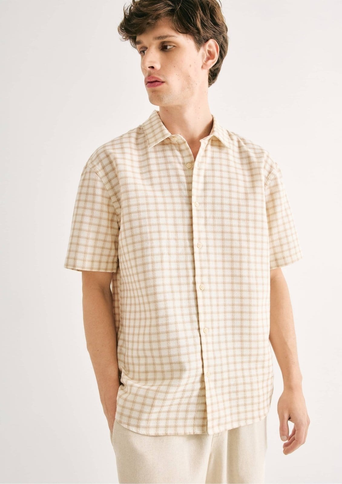 Camisa Masculina Comfort Fio Tinto