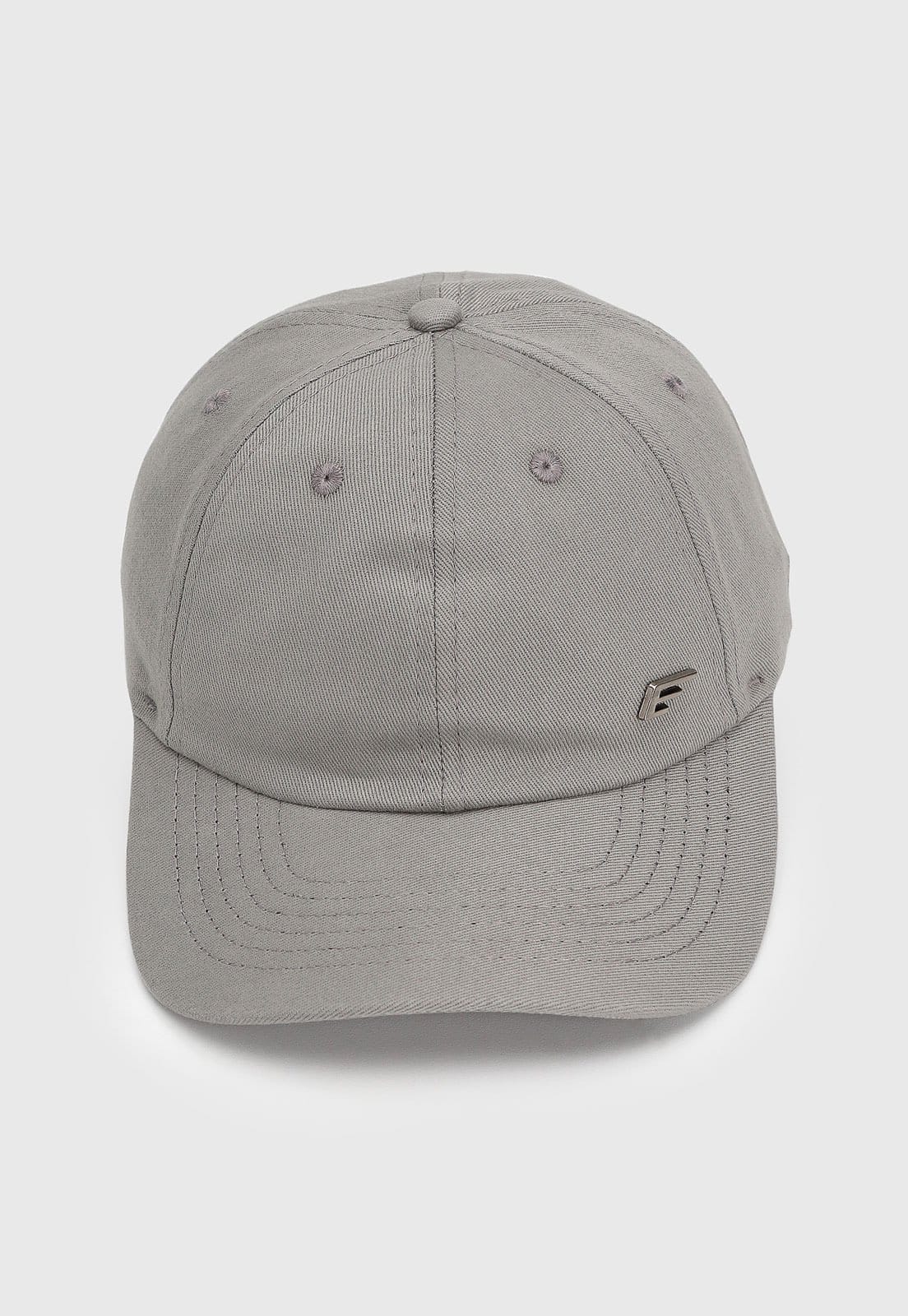 Boné Masculino Ellus Logo Metálico Claro