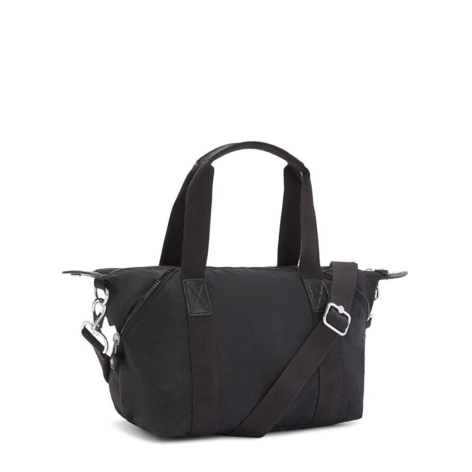 Vista 2 Bolsa Kipling Art Mini Black Noir Preto Kipling preto black