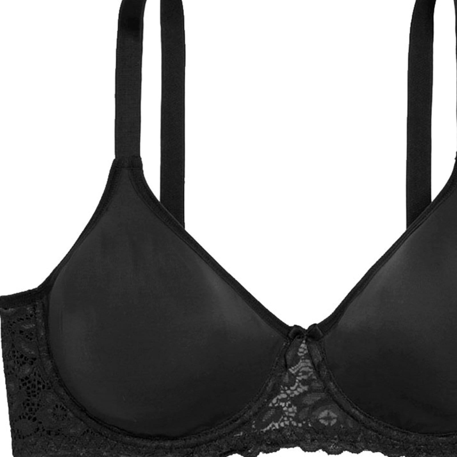 Vista 2 Sutiã com Aro e sem Bojo W Triumph Brigitte 24785 Taça B Triumph preto