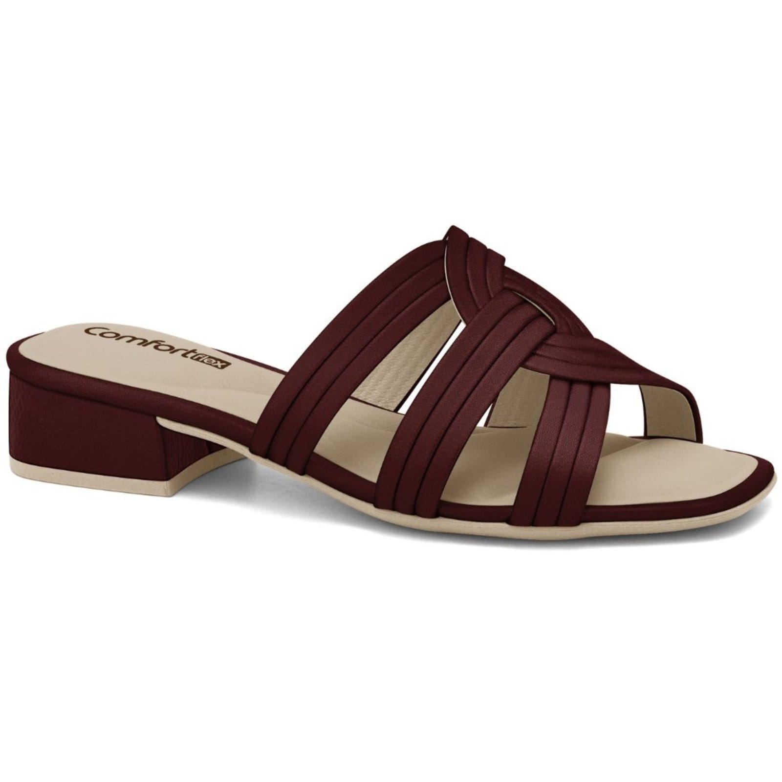 Tamanco Feminino Confortável Comfortflex 2555301-2