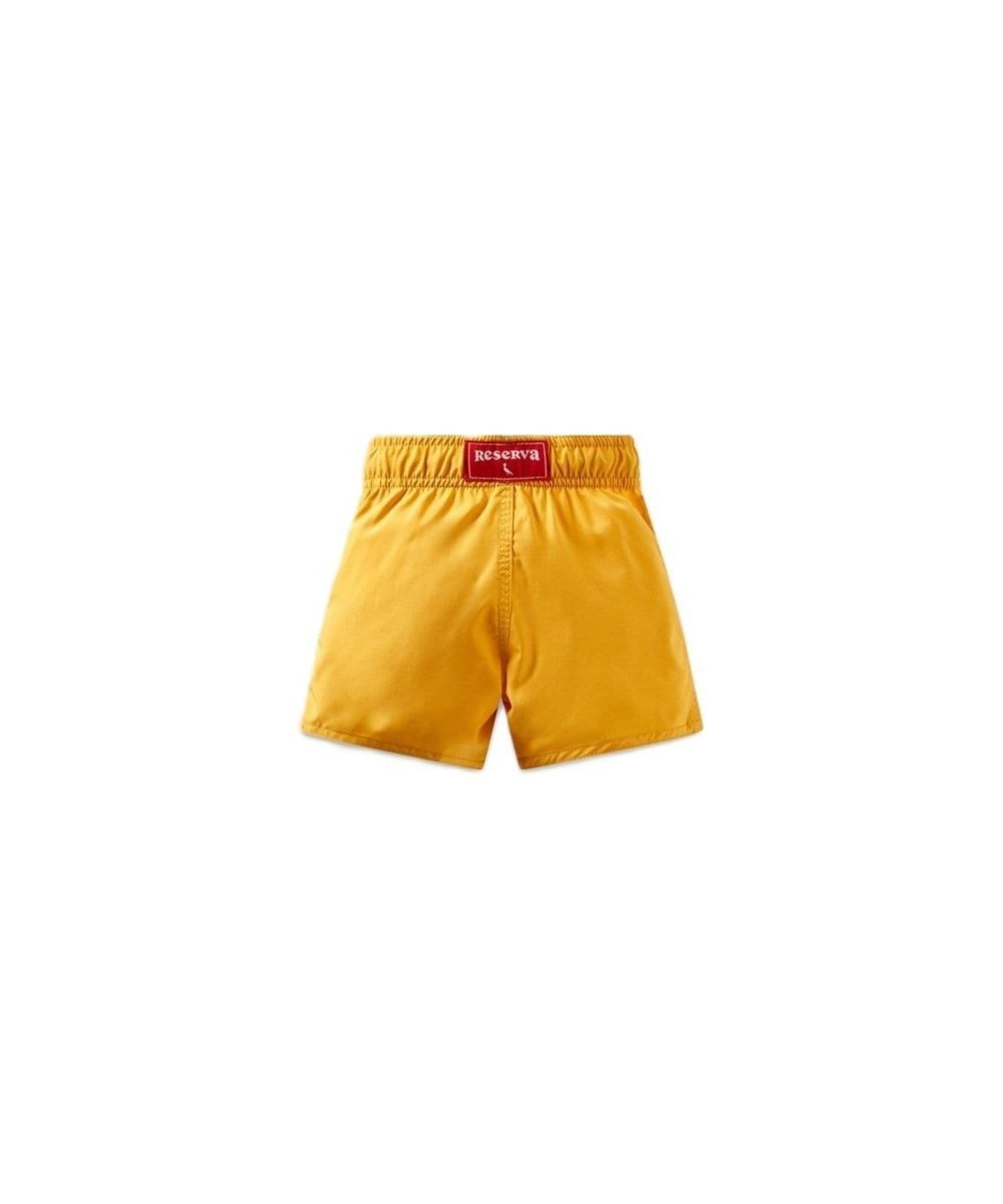 Vista 2 Infantil - Short Praia Bb Liso Reserva Mini amarelo