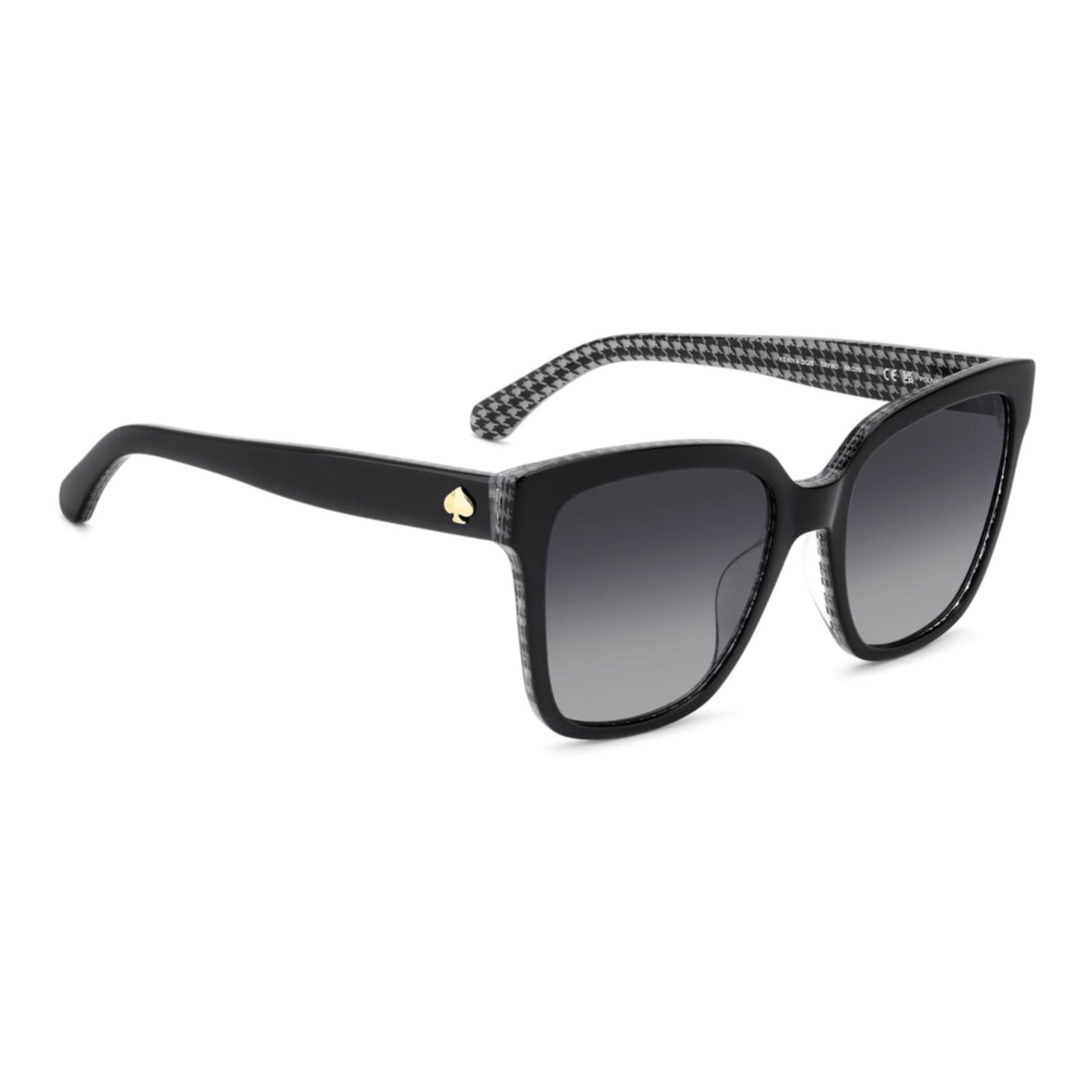 Vista 2 Óculos de Sol Kate Spade KS Kiya 2/G/S Tay Kate Spade preto