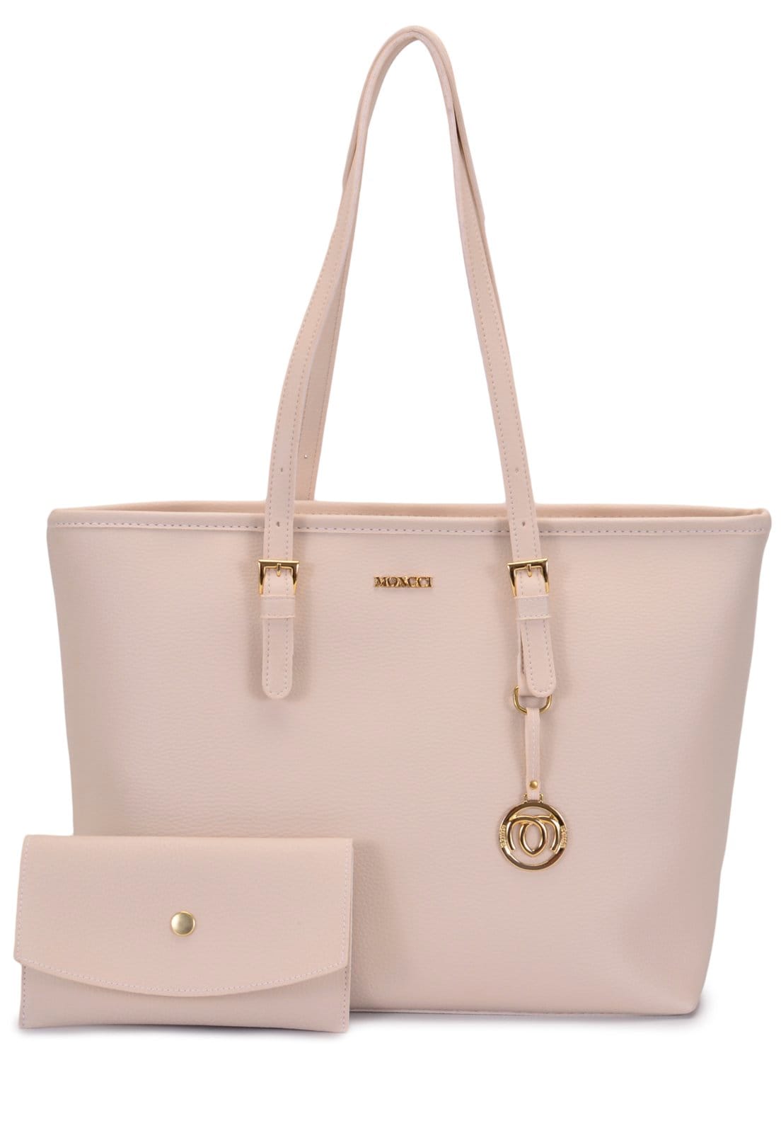 Bolsa Sacola Grande Moncci Marfim