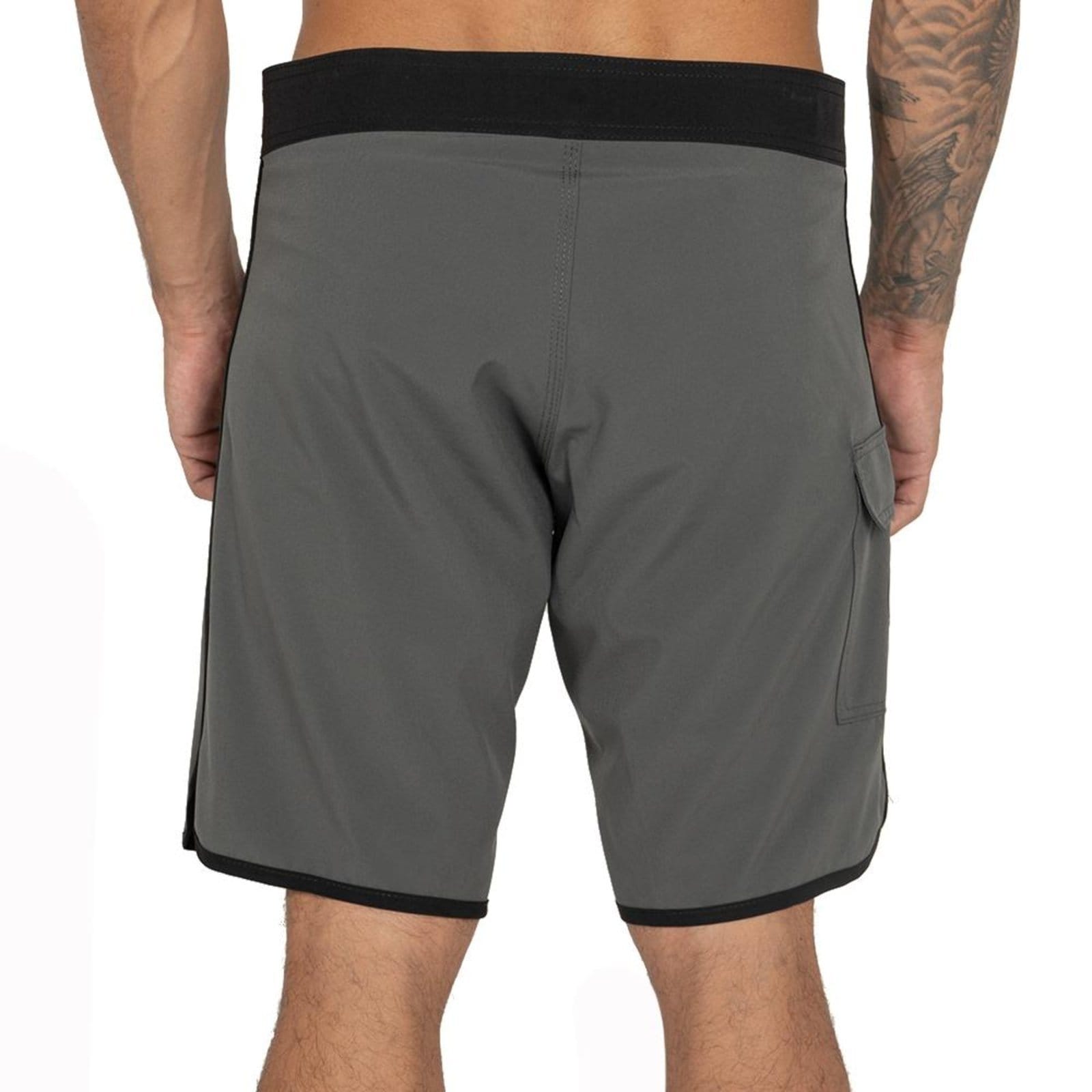 Vista 2 Bermuda RVCA Eastern Color 18" WT25 Masculina " RVCA cinza