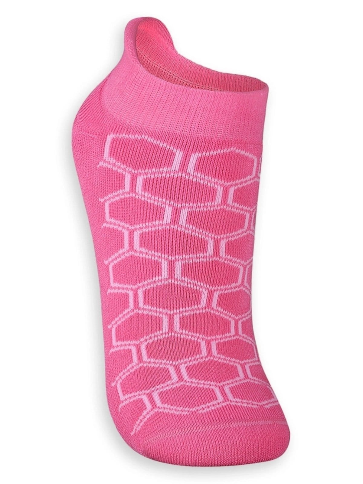 Vista 2 Meia Antiderrapante Cano Curto Lupo Lupo rosa