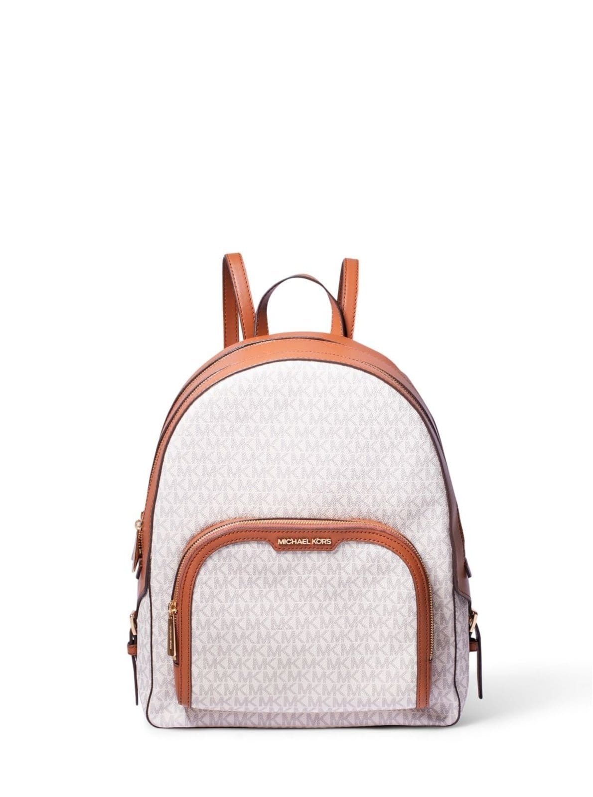 Vista principal Mochila Jaycee Logo Grande 35S2g8tb7b150 Michael Kors branco