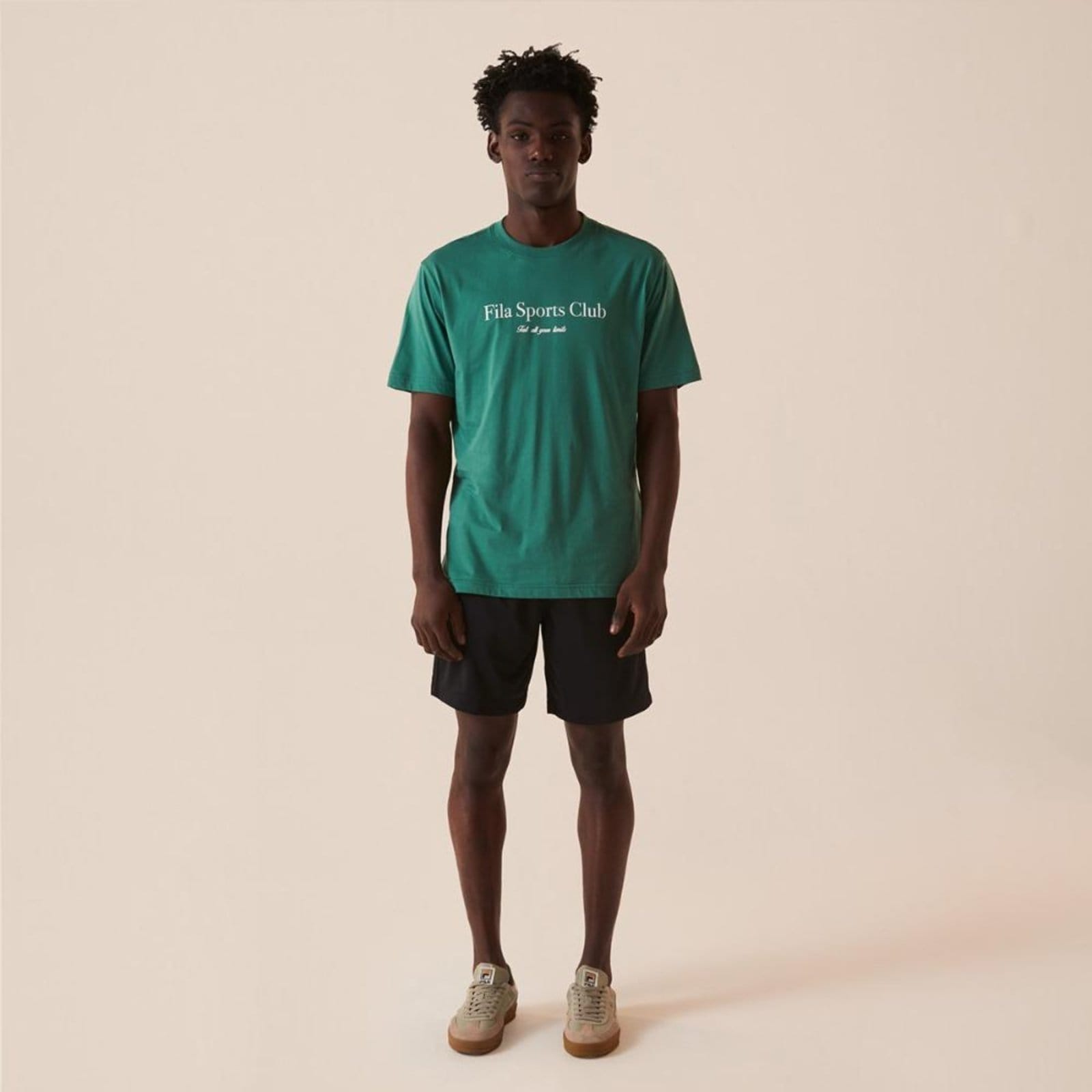 Bermuda Fila Heritage Letter Masculina