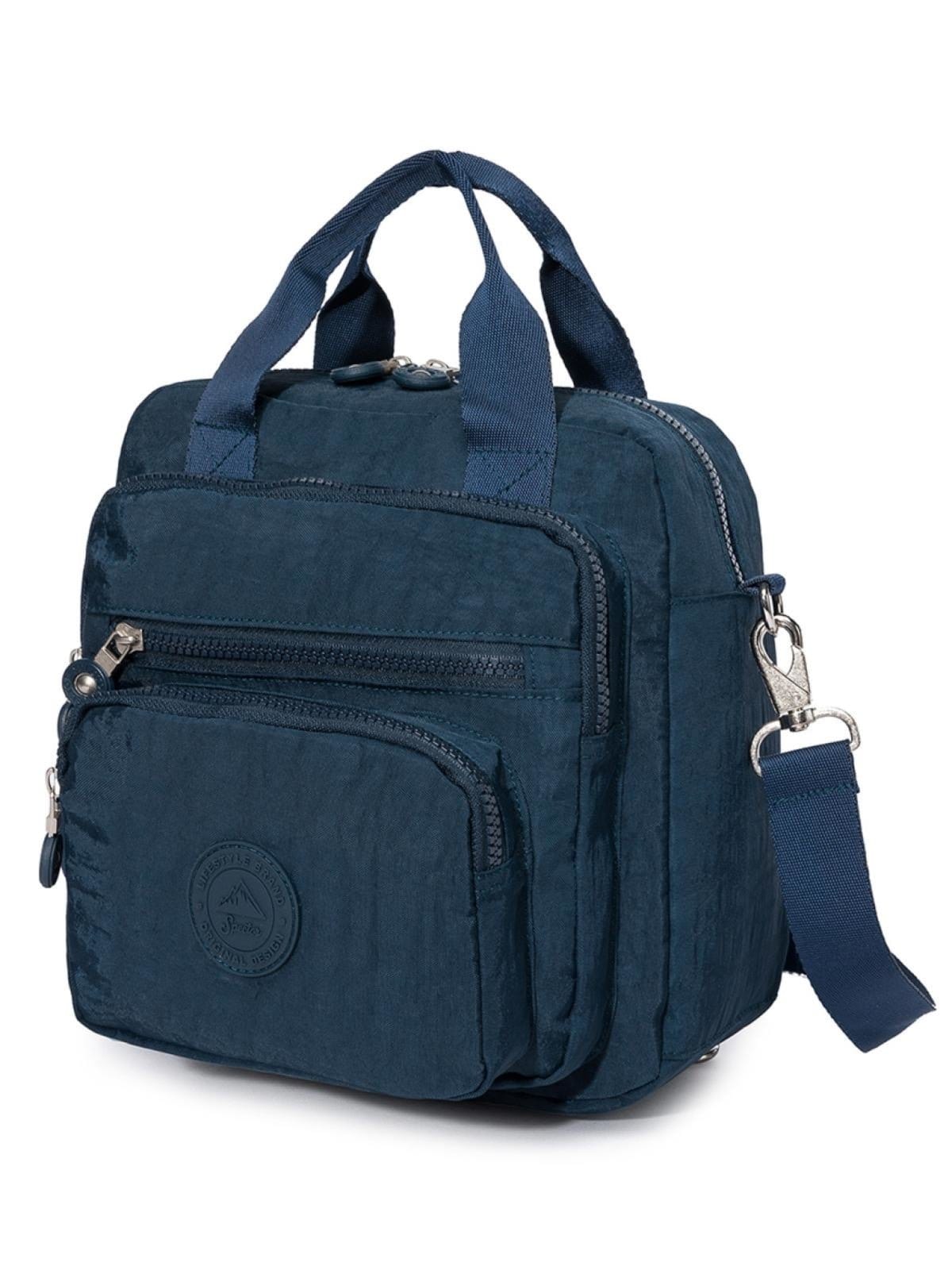 Vista 2 Infantil - Bolsa Spector Transversal Moderna Passeio Reforçada Casual Feminina Spector azul