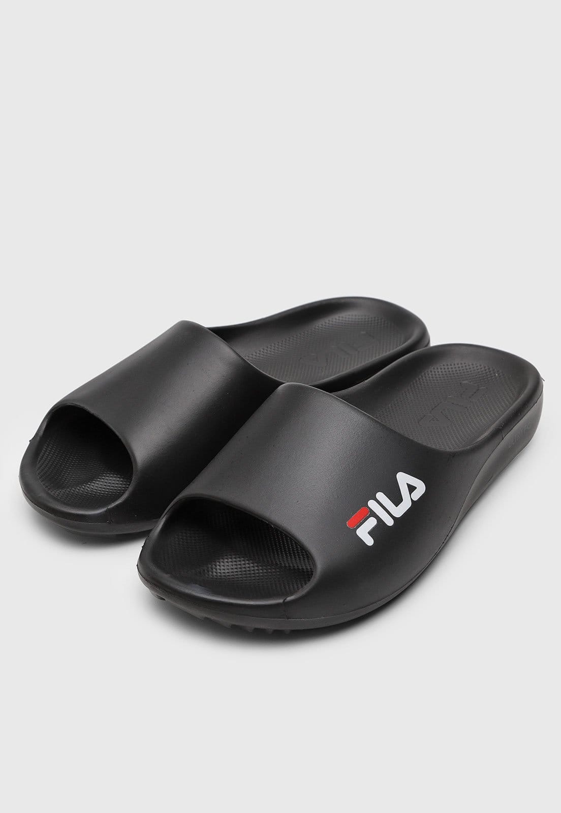 Vista 2 Chinelo Feminino Fila Drifter Foam Preta Fila preto