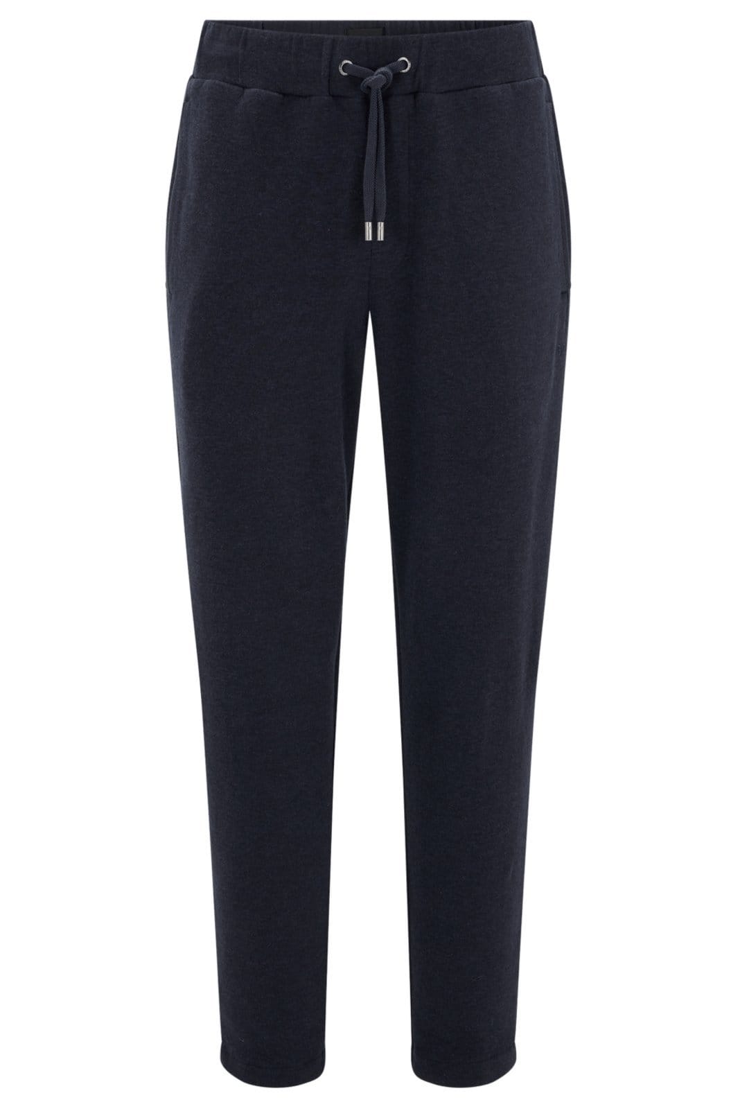 Calça Tracksuit Em Mistura De Algodão Com Logo