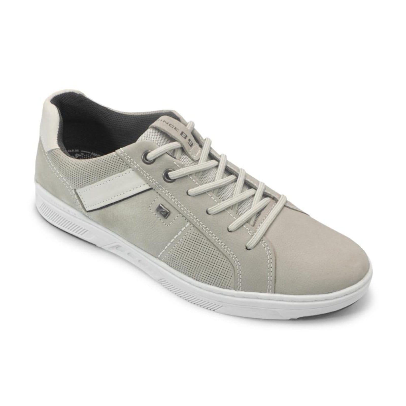 Vista 2 Sapatênis Pegada Masculino Couro e Elástico 110605 PEGADA cinza