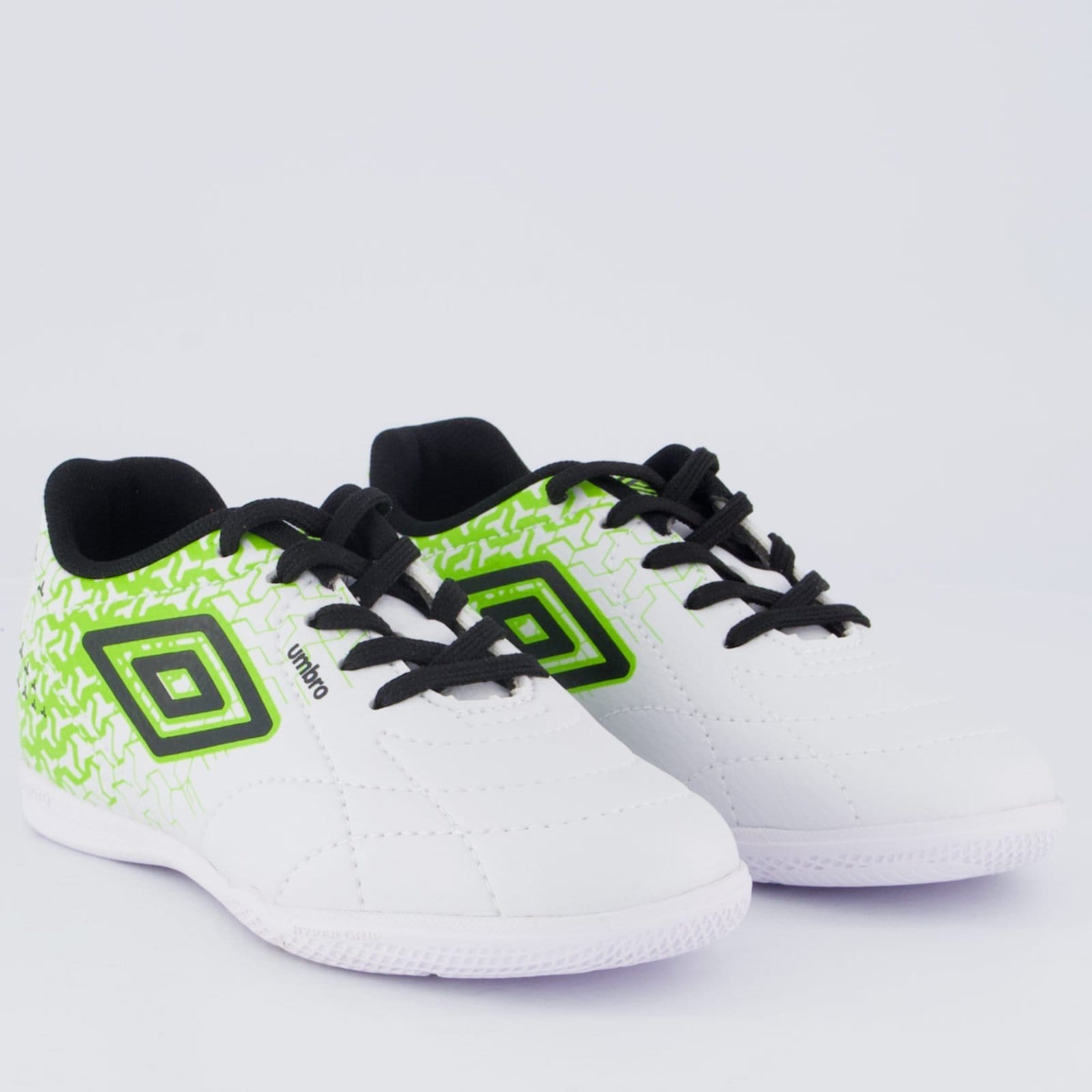 Vista 2 Chuteira Umbro Class Neo Futsal Juvenil Branca Umbro branco