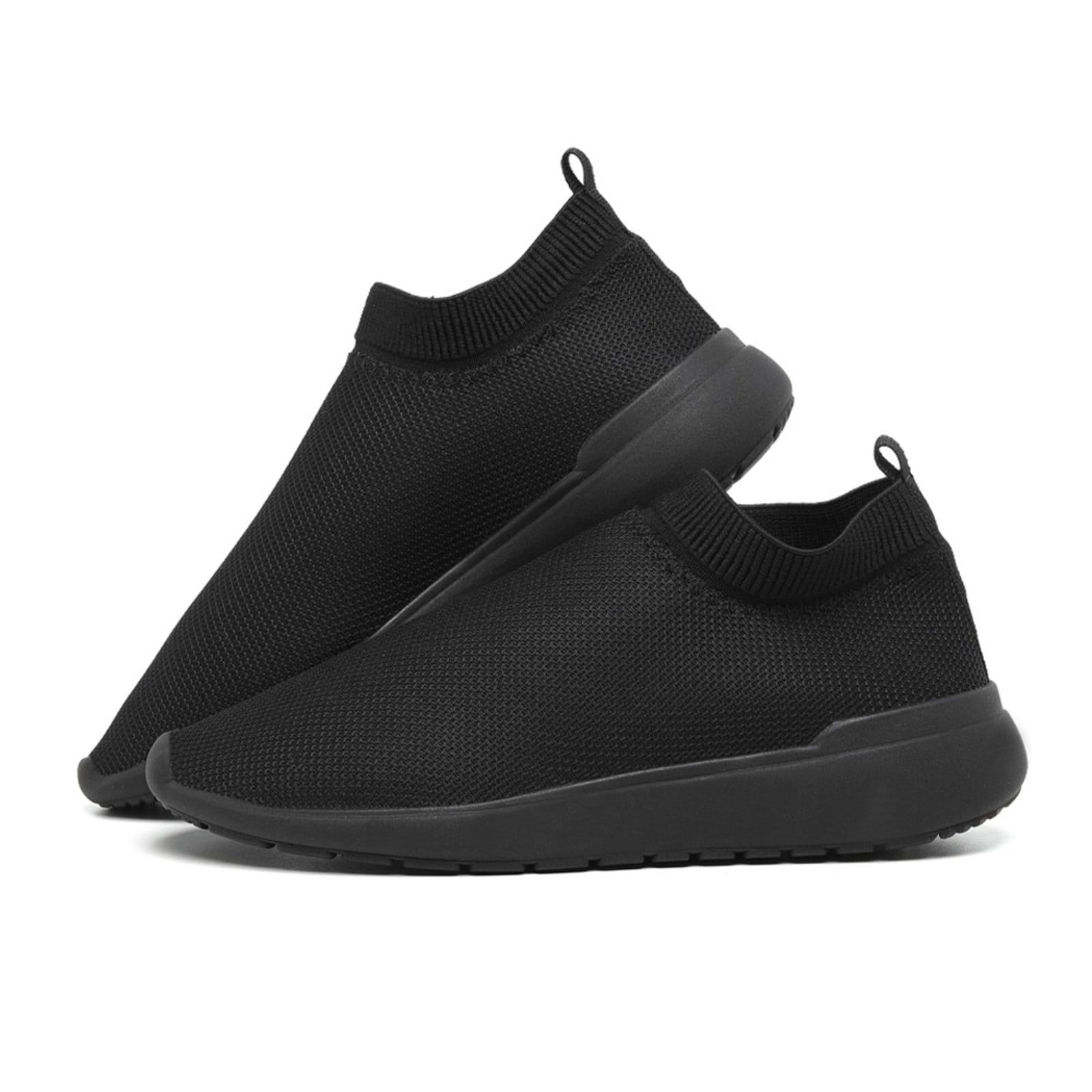 Vista 2 Tênis Feminino Calce Fácil Estilo Meia Respirável Academia Esporte Casual Black Hype preto black