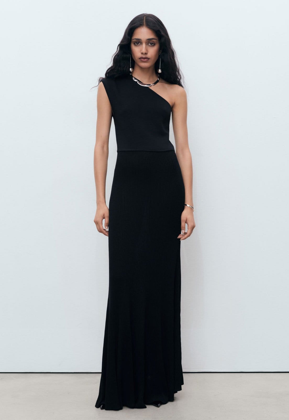 Vestido Feminino Mango Assimétrico