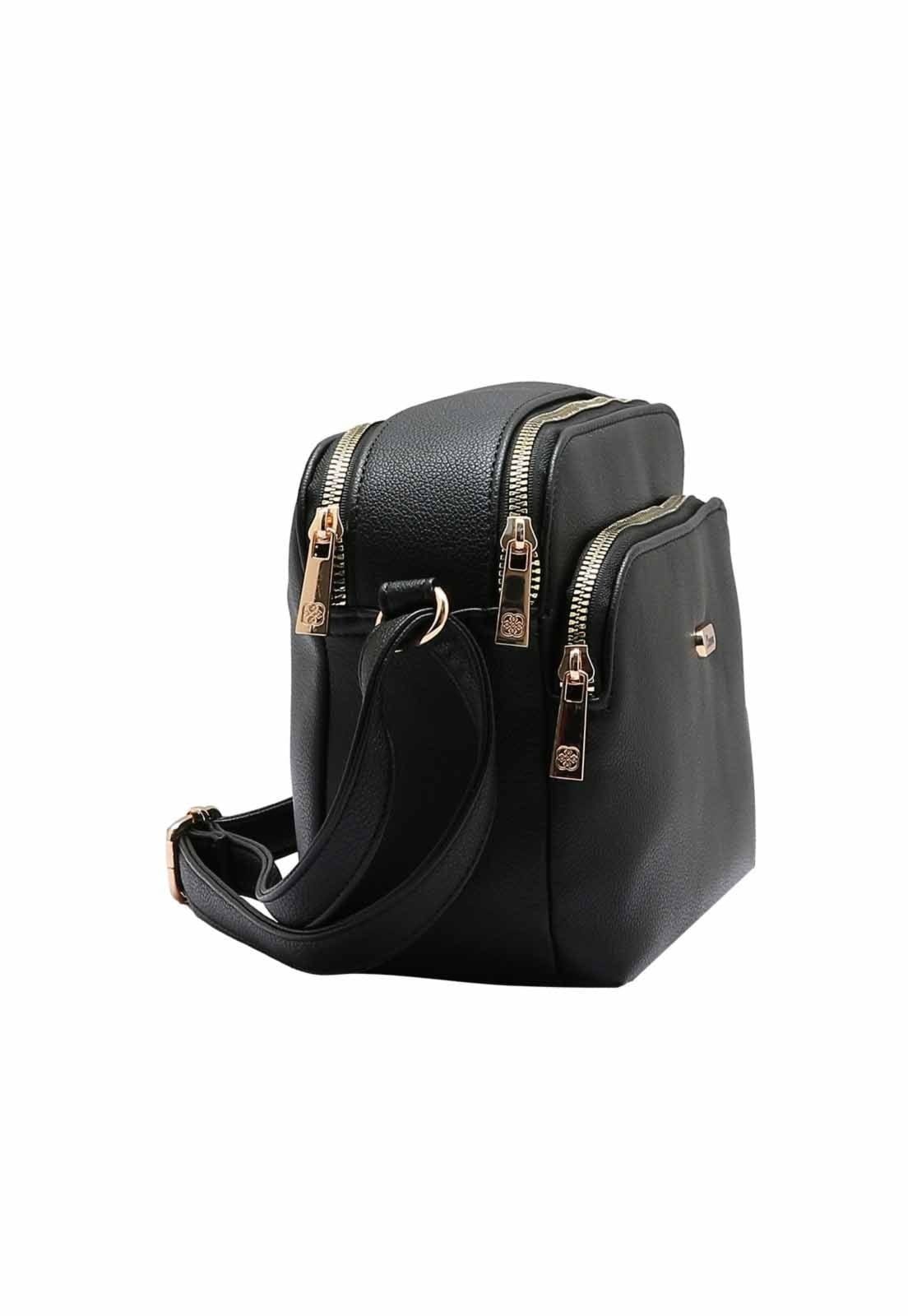 Vista 2 Bolsa Feminina Chenson Original Transversal 3484925 Chenson bege