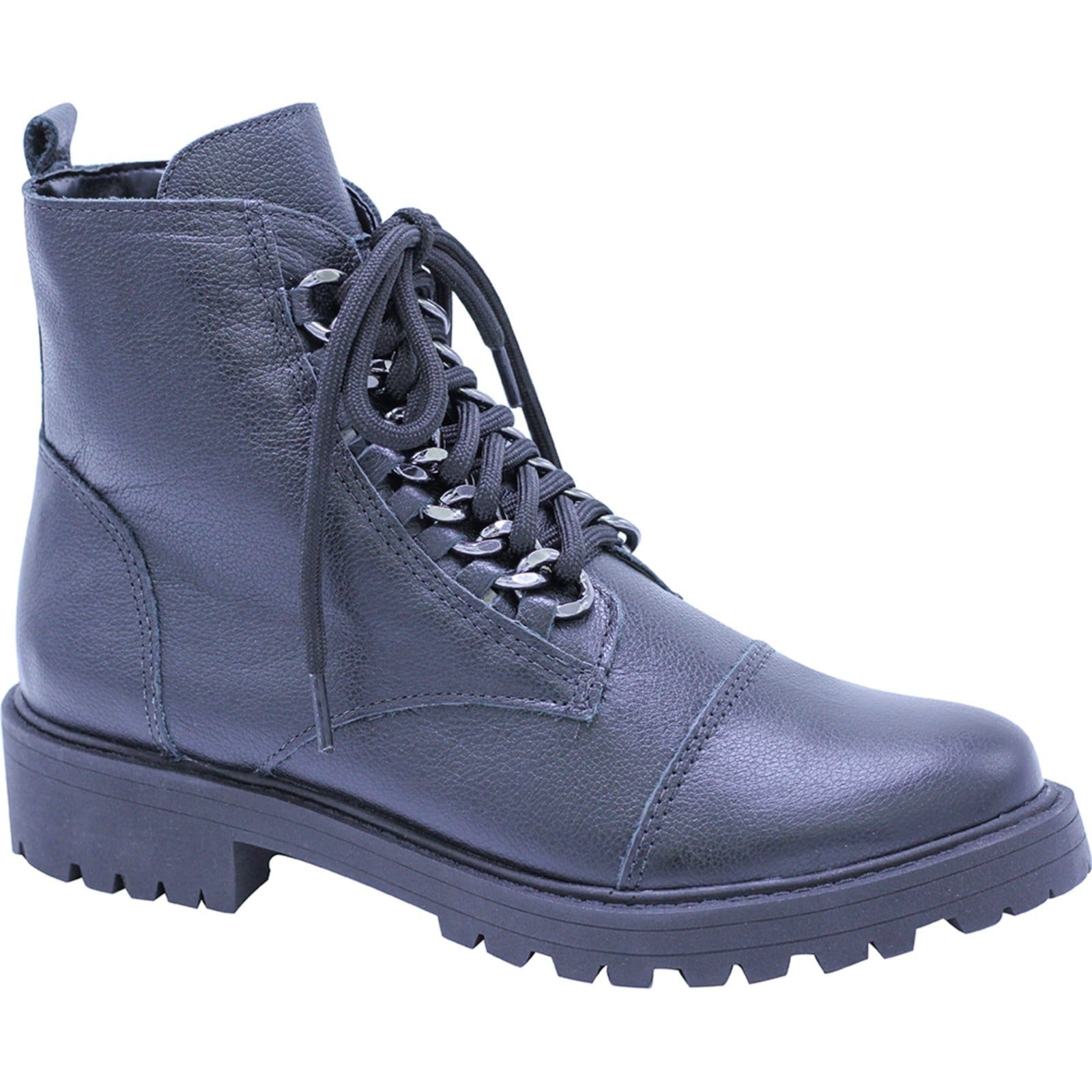 Vista principal Bota Coturno Floré 2968 Floré preto