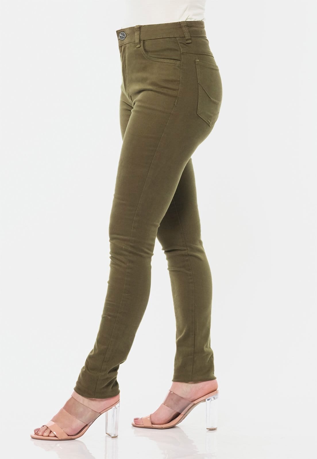 Calça Sarja Skinny Cintura Alta Conforto 7897