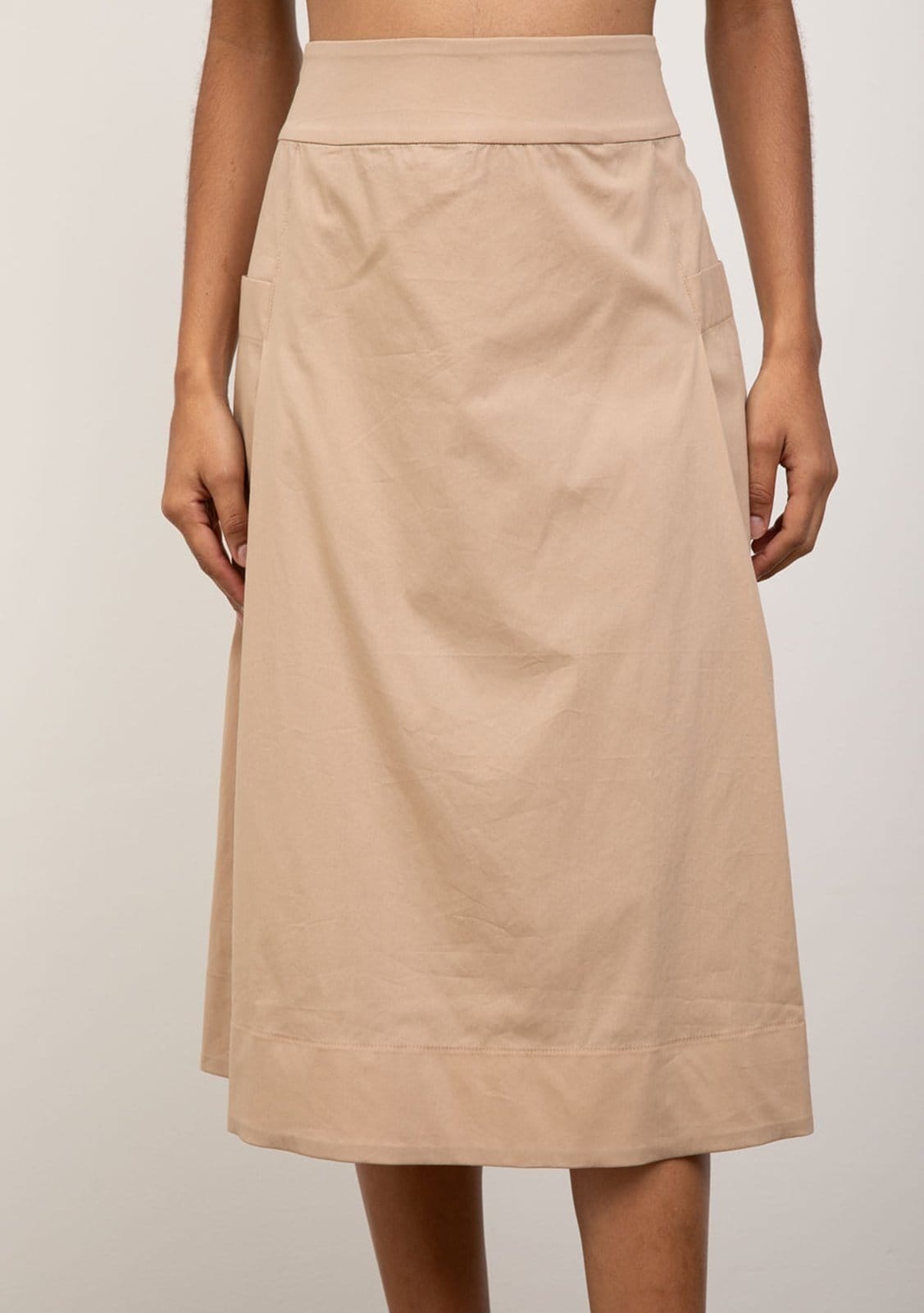 Saia Iódice Evasê Alta Midi - 2