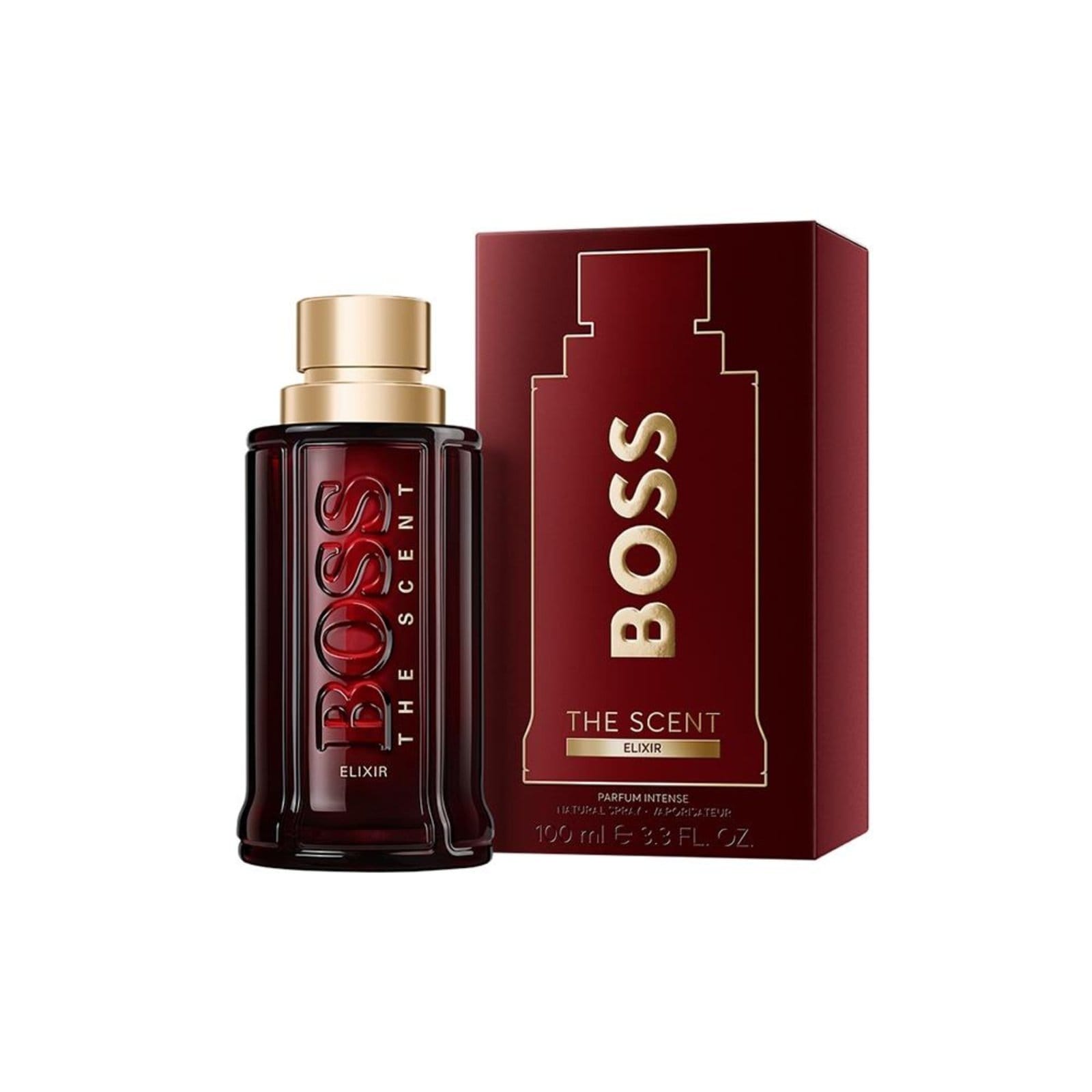 Vista 2 Hugo Boss Bottled The Scent Elixir Parfum Perf Masculino 100ml Hugo Boss incolor