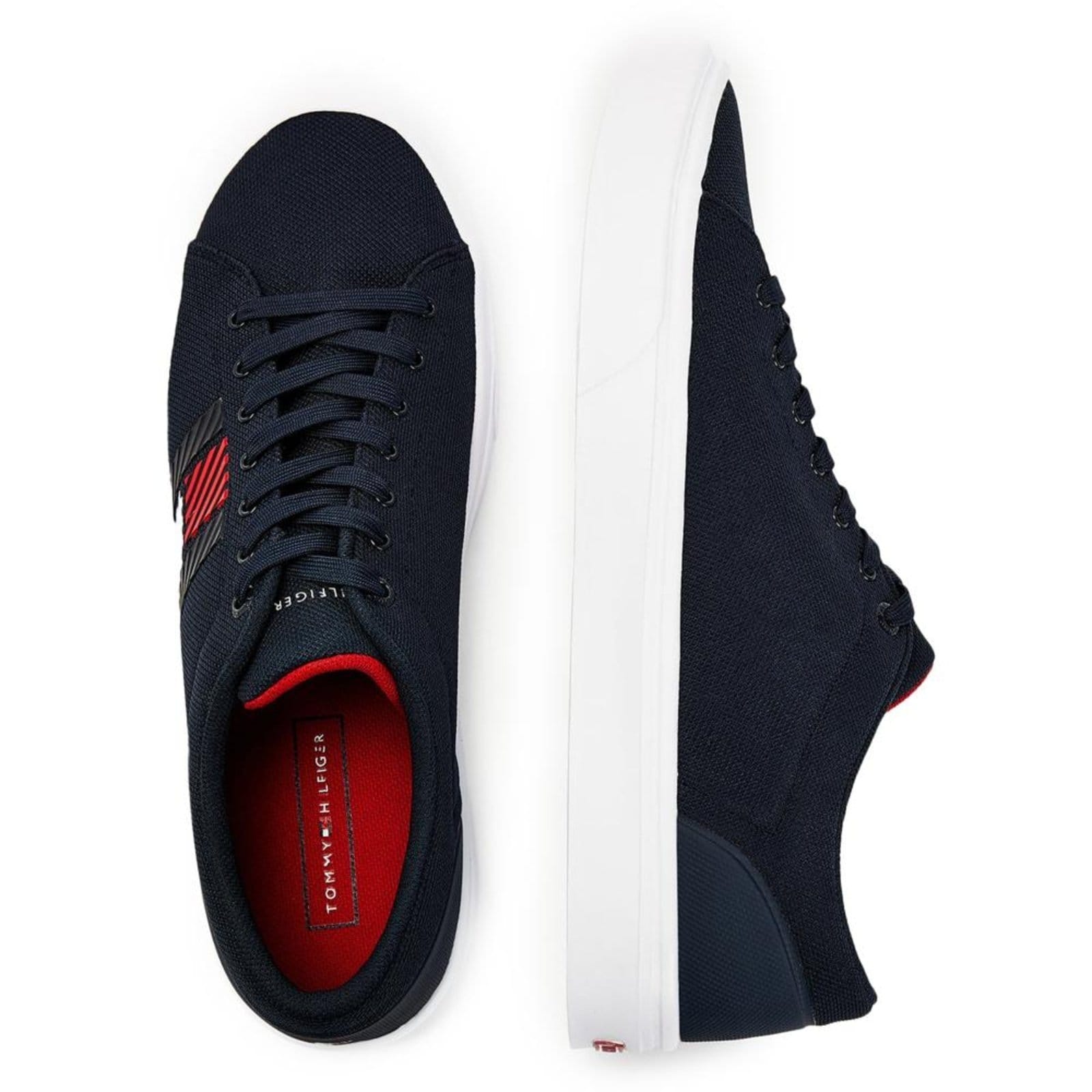 Vista 2 Tênis Tommy Hilfiger Malcolm 21D Masculino Desert Sky Tommy Hilfiger azul marinho