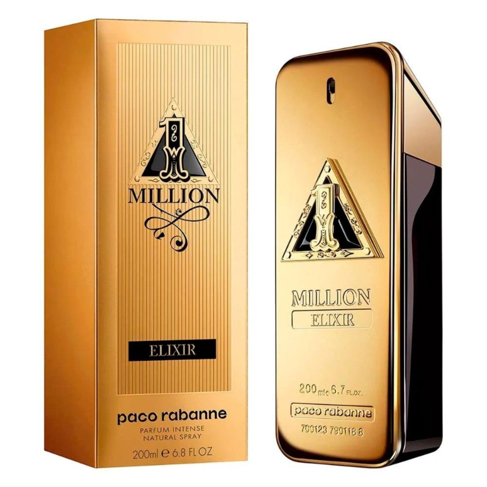 Vista 2 1 Million Elixir Paco Rabanne Perfume Masculino Eau de Parfum Intense 200ML Paco Rabanne incolor