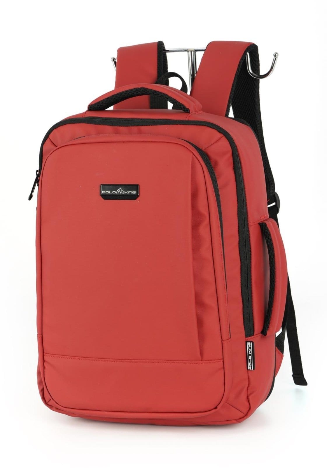 Vista 2 Mochila de Costas Média Executiva Expansiva Notebook Polo King Polo King vinho