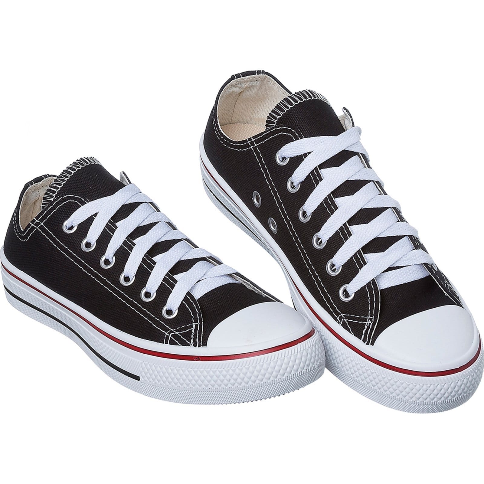 Tênis Feminino Old Tradicional Footz Casual Cano Baixo Esportivo Academia Trabalho Lona - 2