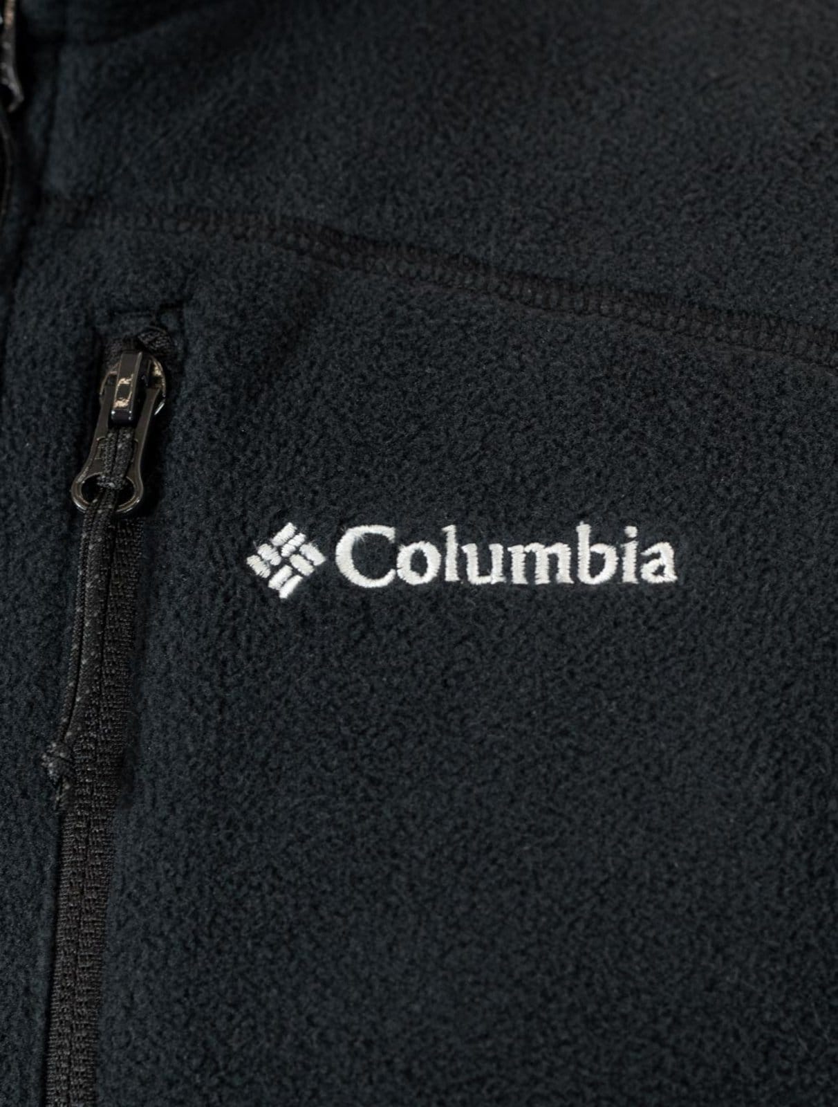 Vista 2 Colete Columbia Masculino Fleece Fast Trek Preta Columbia preto