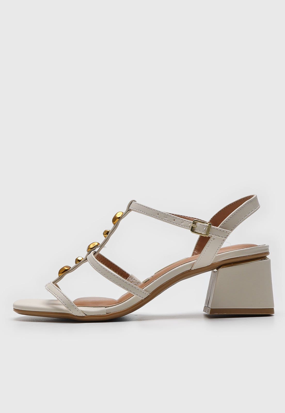 Vista principal Sandália Vizzano Tachas Off-White VIZZANO off-white white