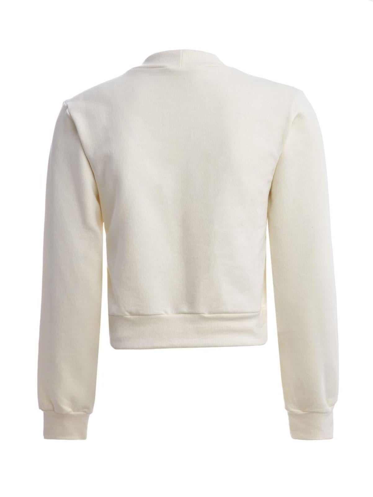 Vista 2 Moletom Felpado Feminino OFF WHITE Bright Girl'S off-white white