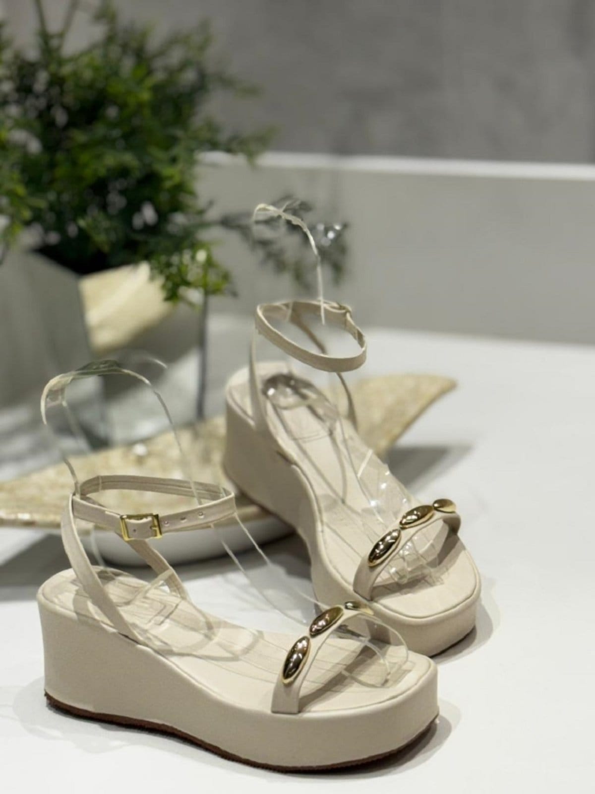 Vista 2 Sandália 6 p Ref 2151 Rofely Off White Rofely off-white white