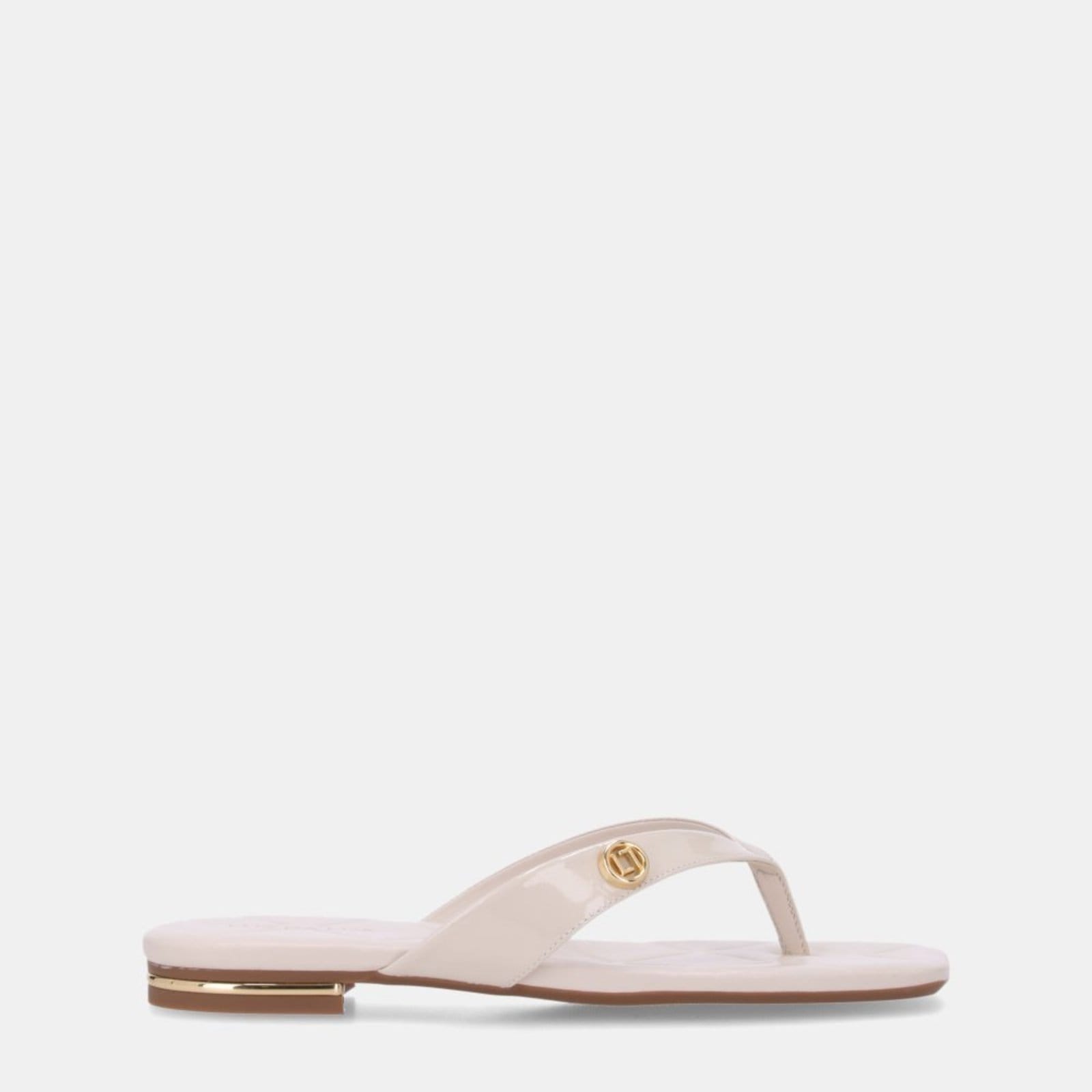 Chinelo Couro Luz da Lua - 80960002 Luz Da Lua Off-white