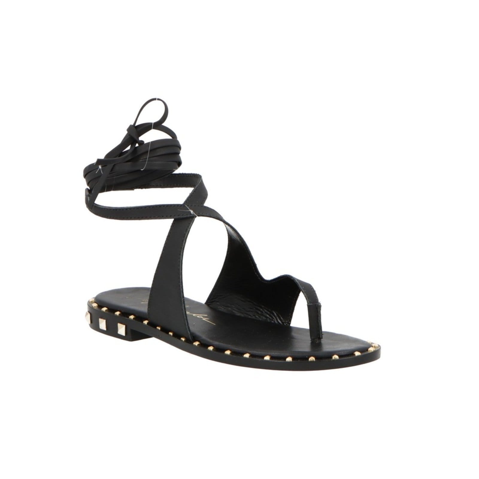 Vista 2 Sandália Rebites Luiza Barcelos 60450024 Luiza Barcelos preto