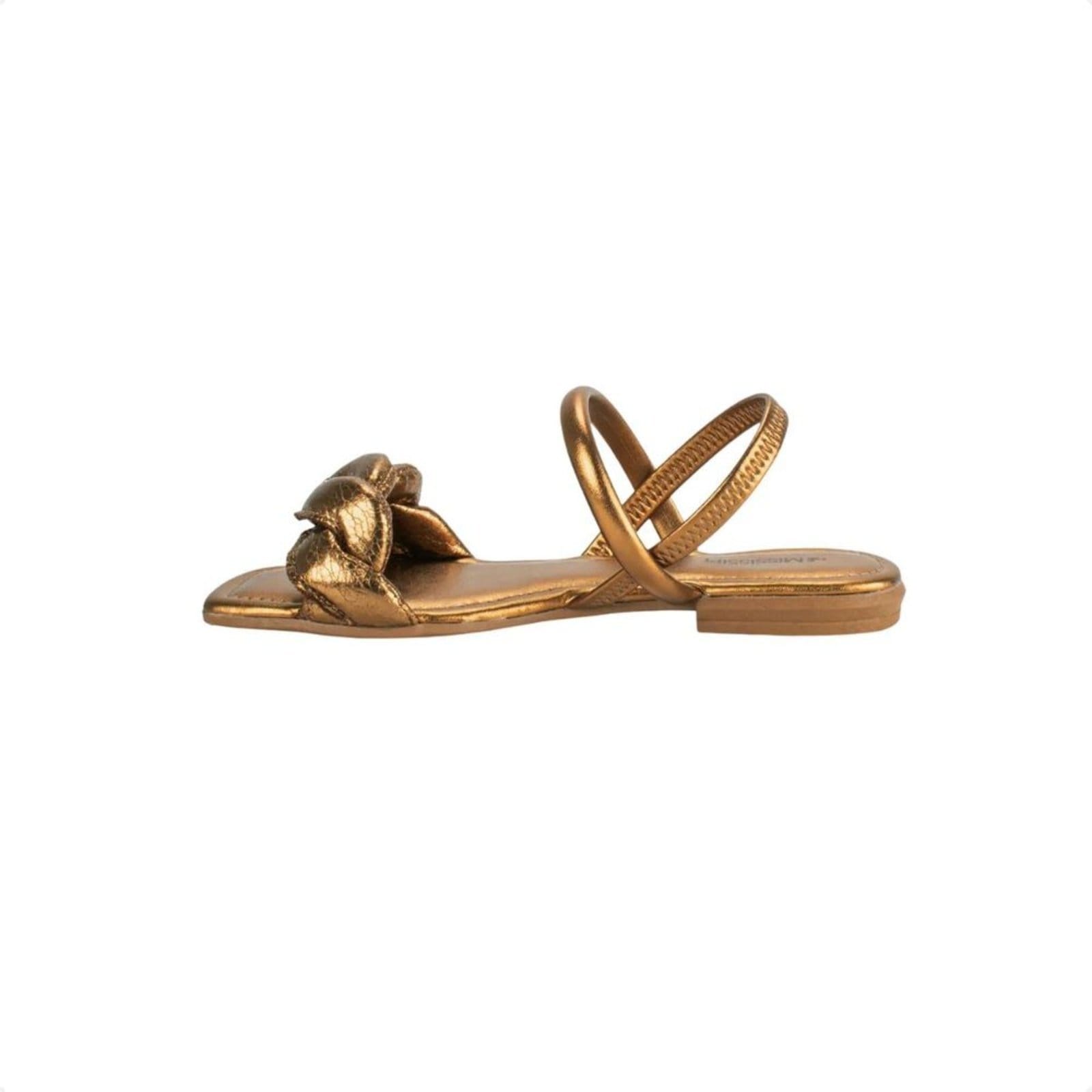 Vista 2 Sandália Mississipi Rasteira Metalizada MISSISSIPI bronze