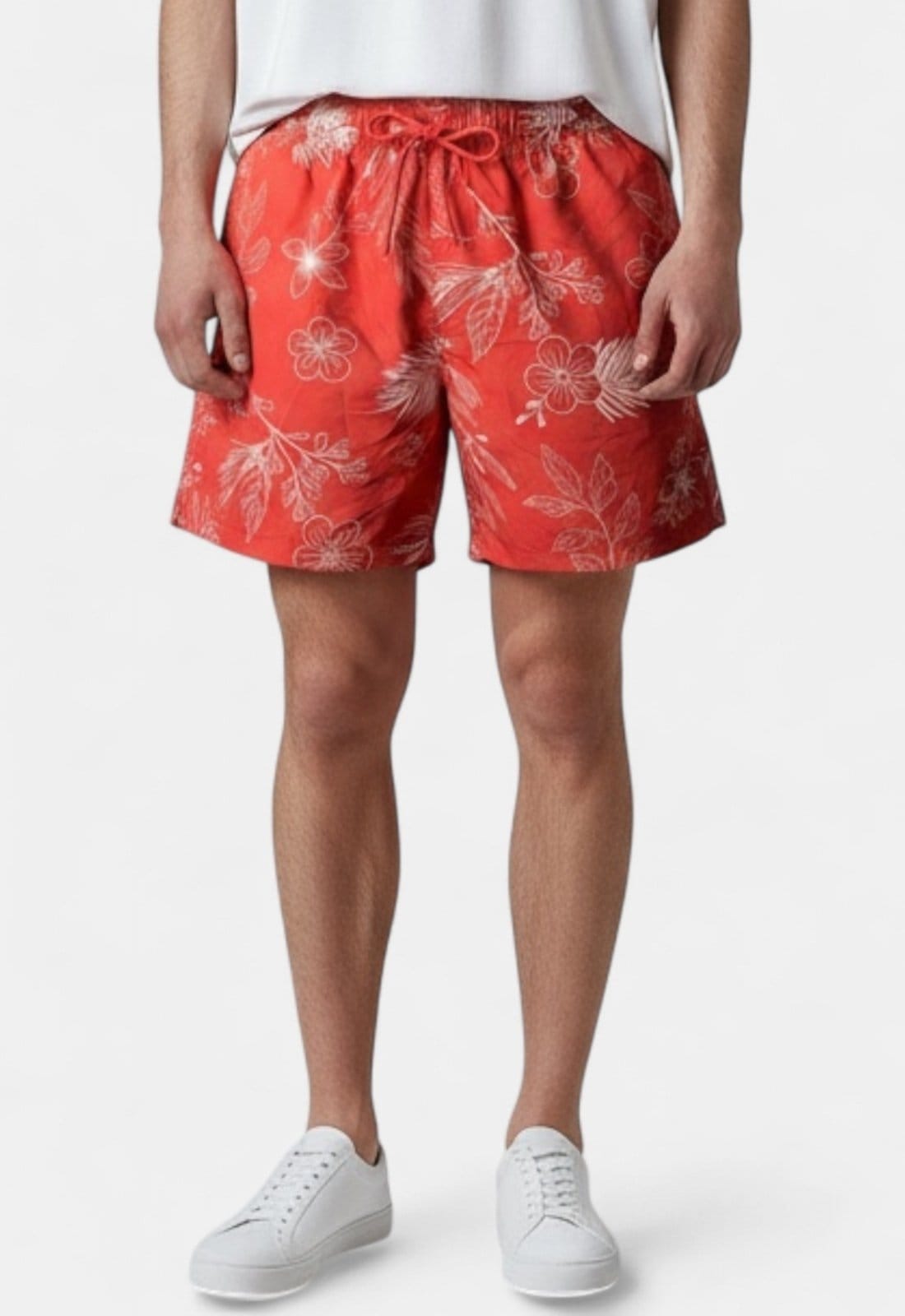 Shorts Areia Branca Yacht Resort Floral