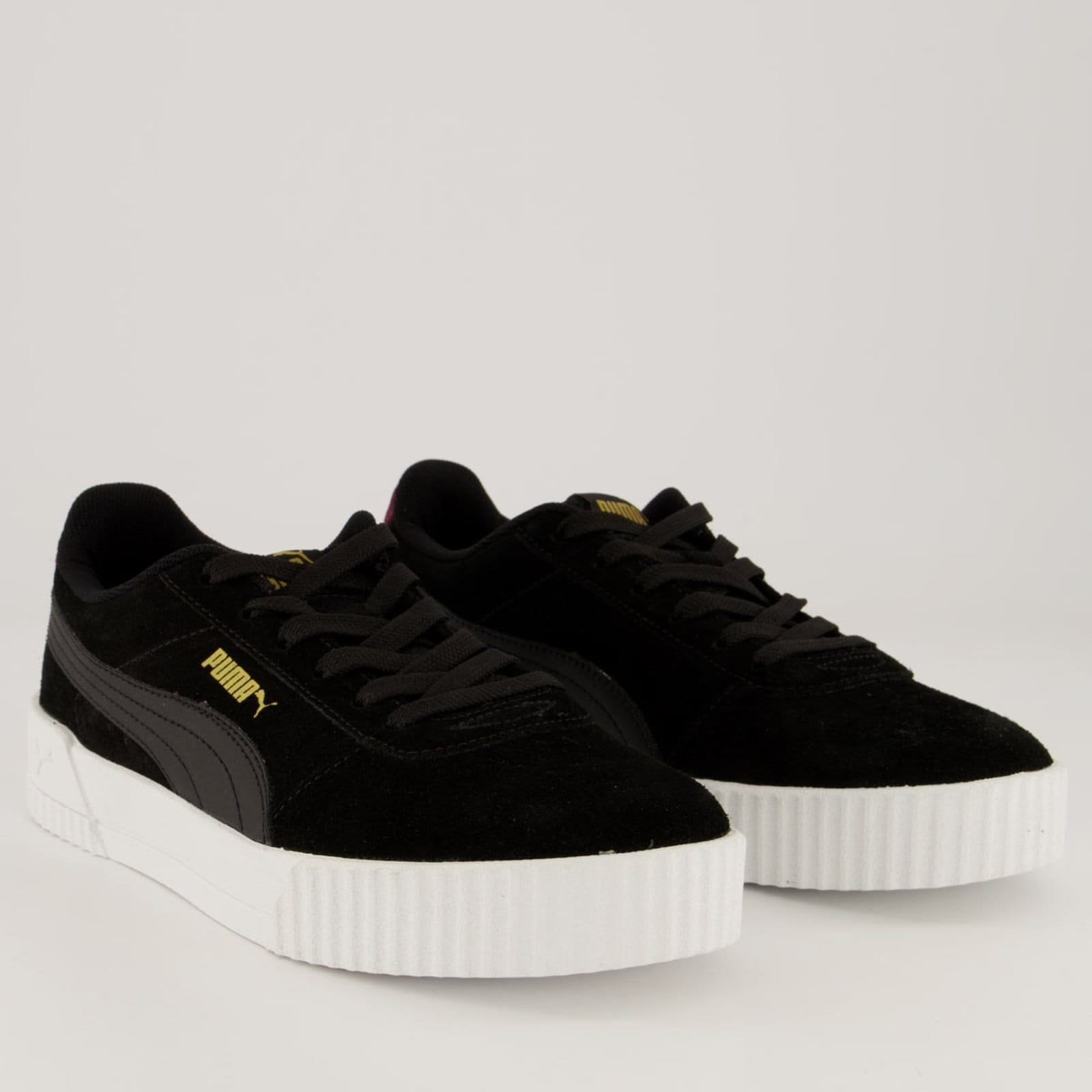 Vista 2 Tênis Puma Carina BDP II Feminino Puma preto