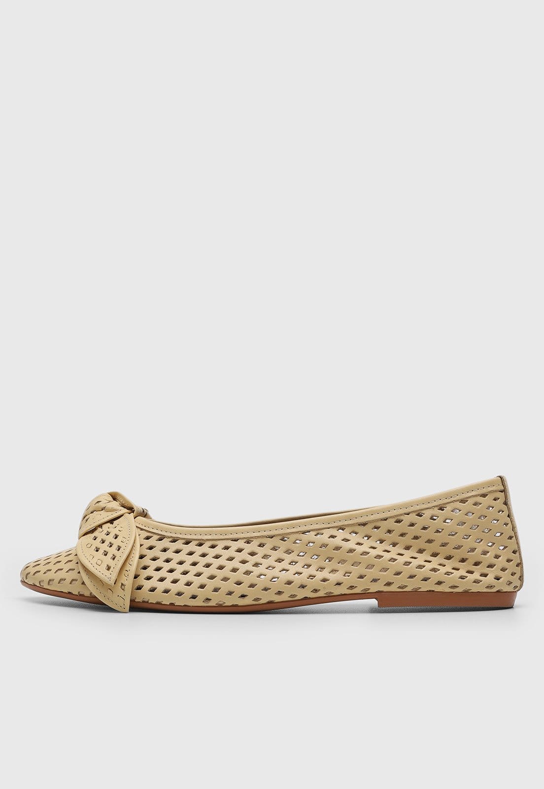 Sapatilha Feminina Santa Lolla Trama Vazado Laço