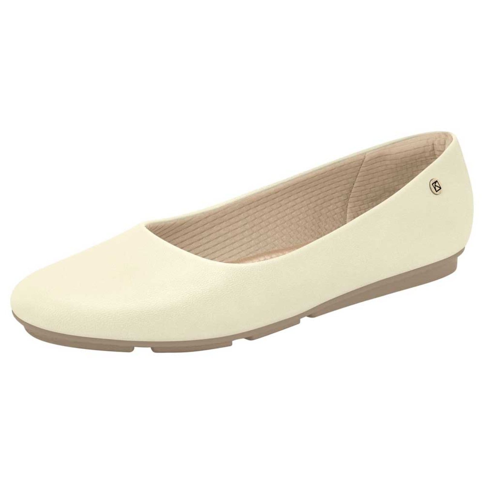 Vista 2 Sapatilha Feminina Maxi Michele Off White Piccadilly 12 Piccadilly branco white